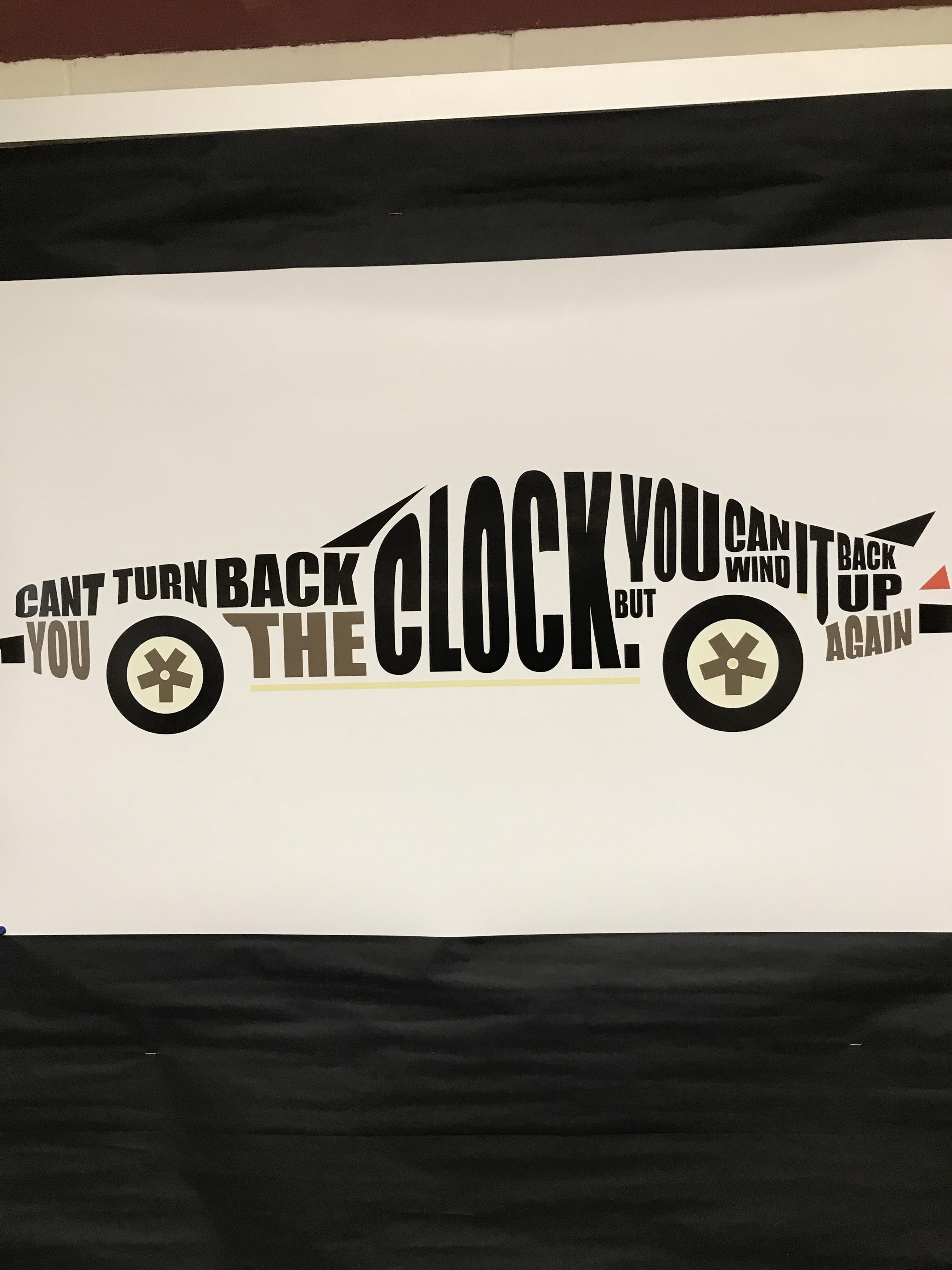CANT TURN BACK CLOCK. YOU CAN IT BACK YOU THE CLOCK. BUT WIND IT UP AGAIN r/dontdeadopeninside