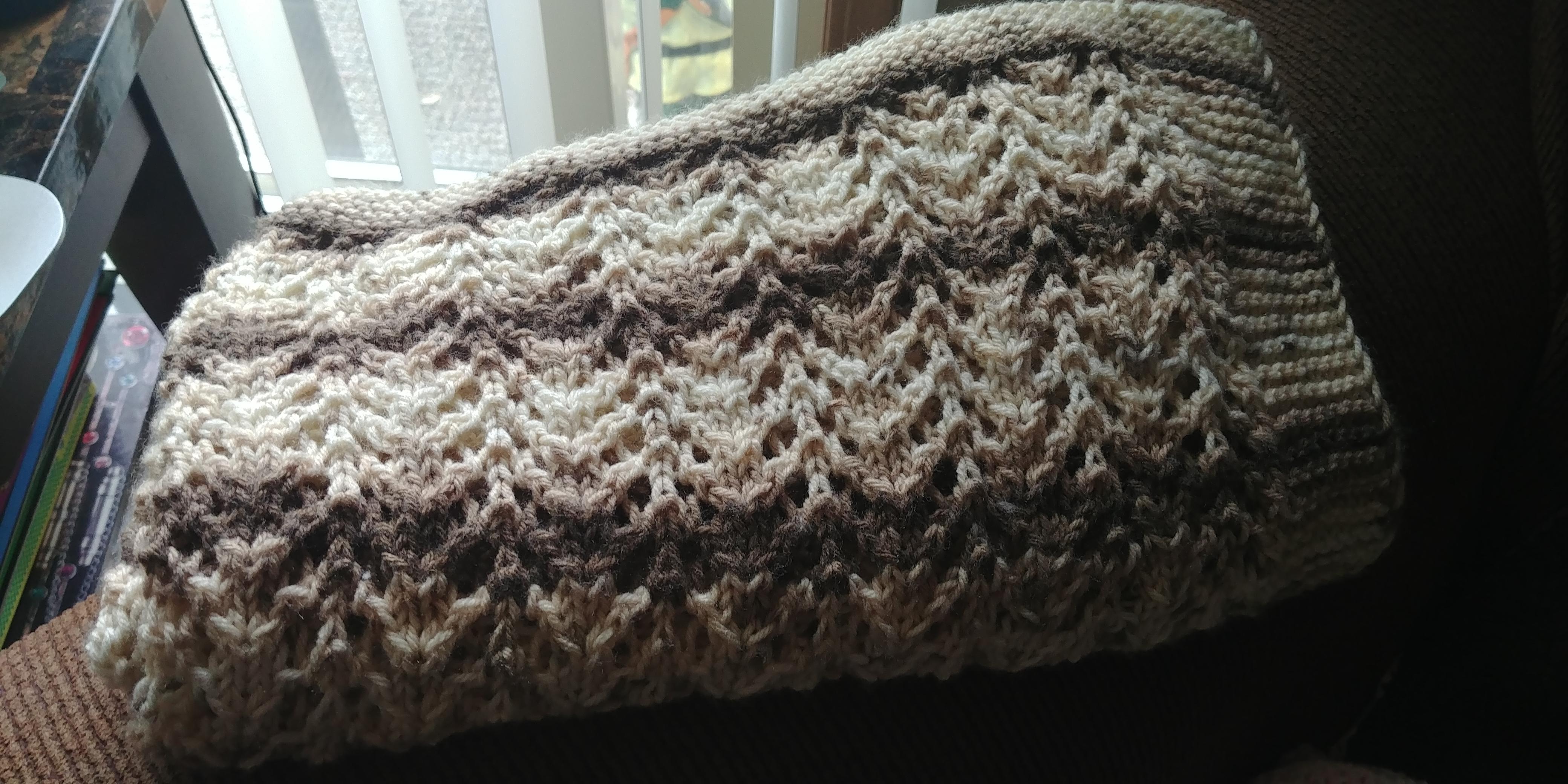 My first baby blanket! r/knitting