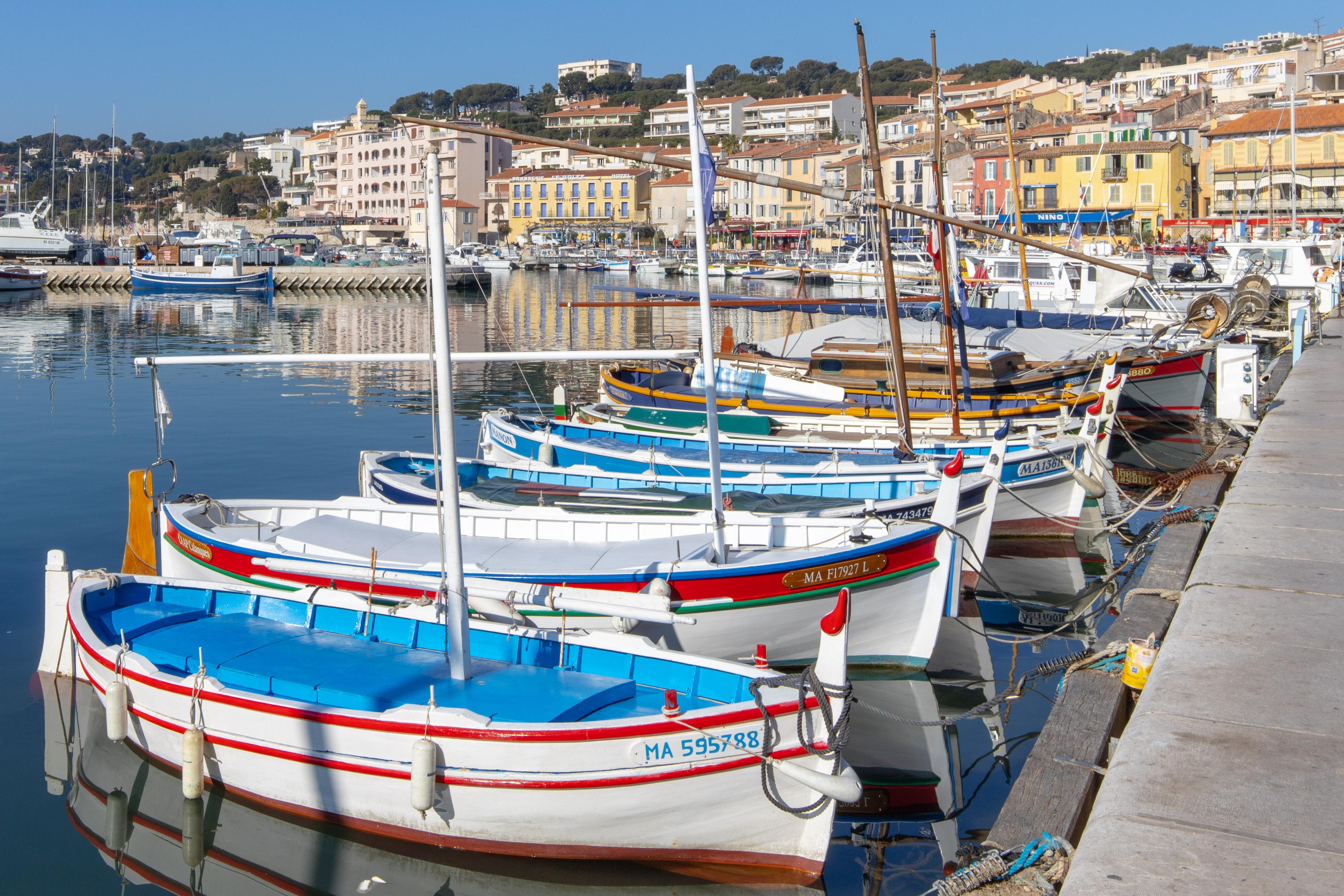 Sailboats Cassis, France r/pics