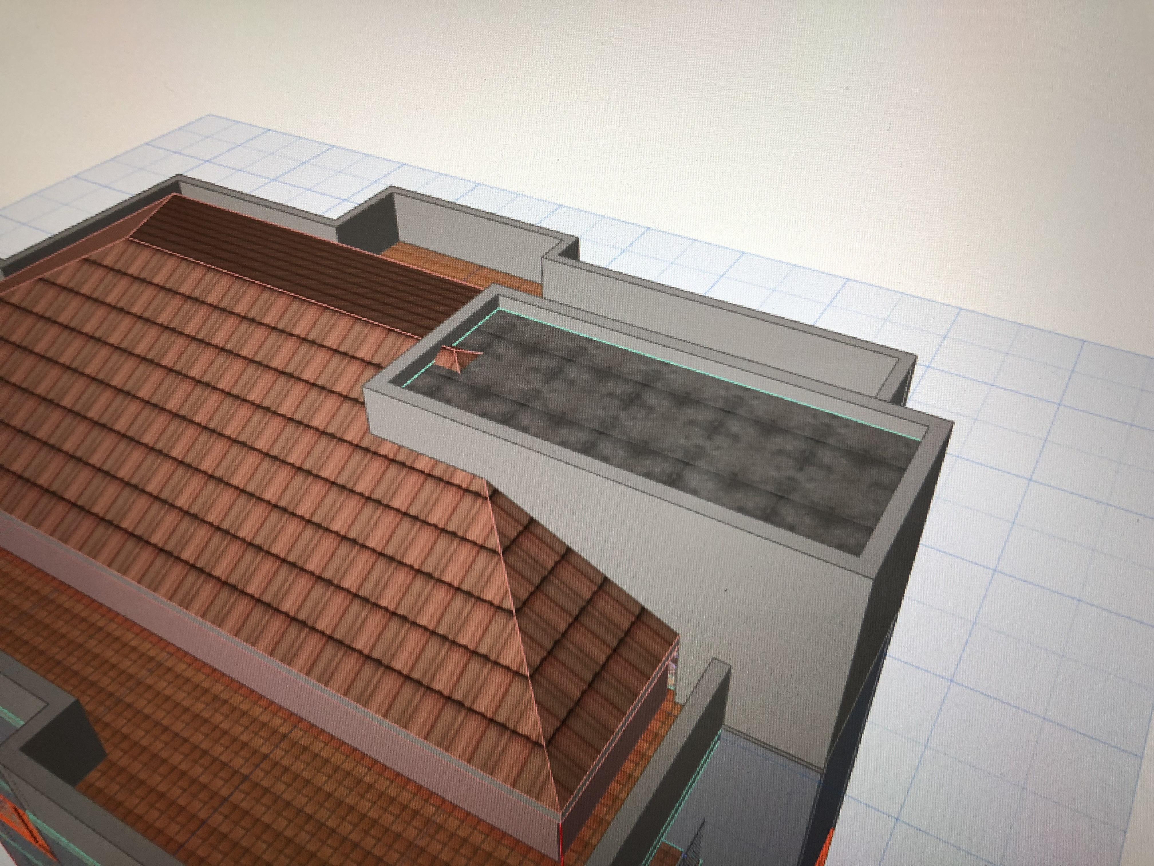 How to trim the pitched roof from the staircase?? r/ArchiCAD