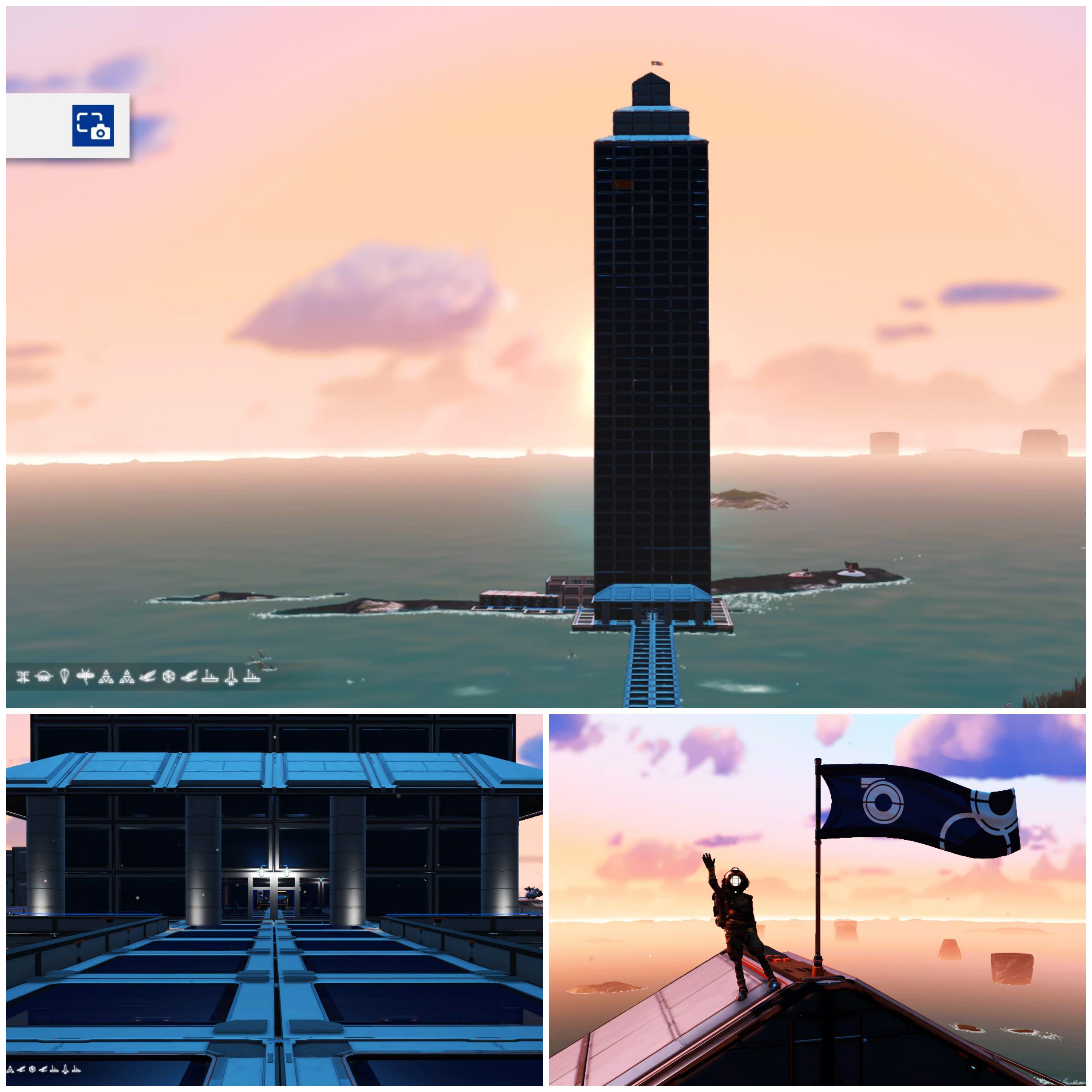 Skyscraper base on beautiful PS4 Normal. Did not get to add too