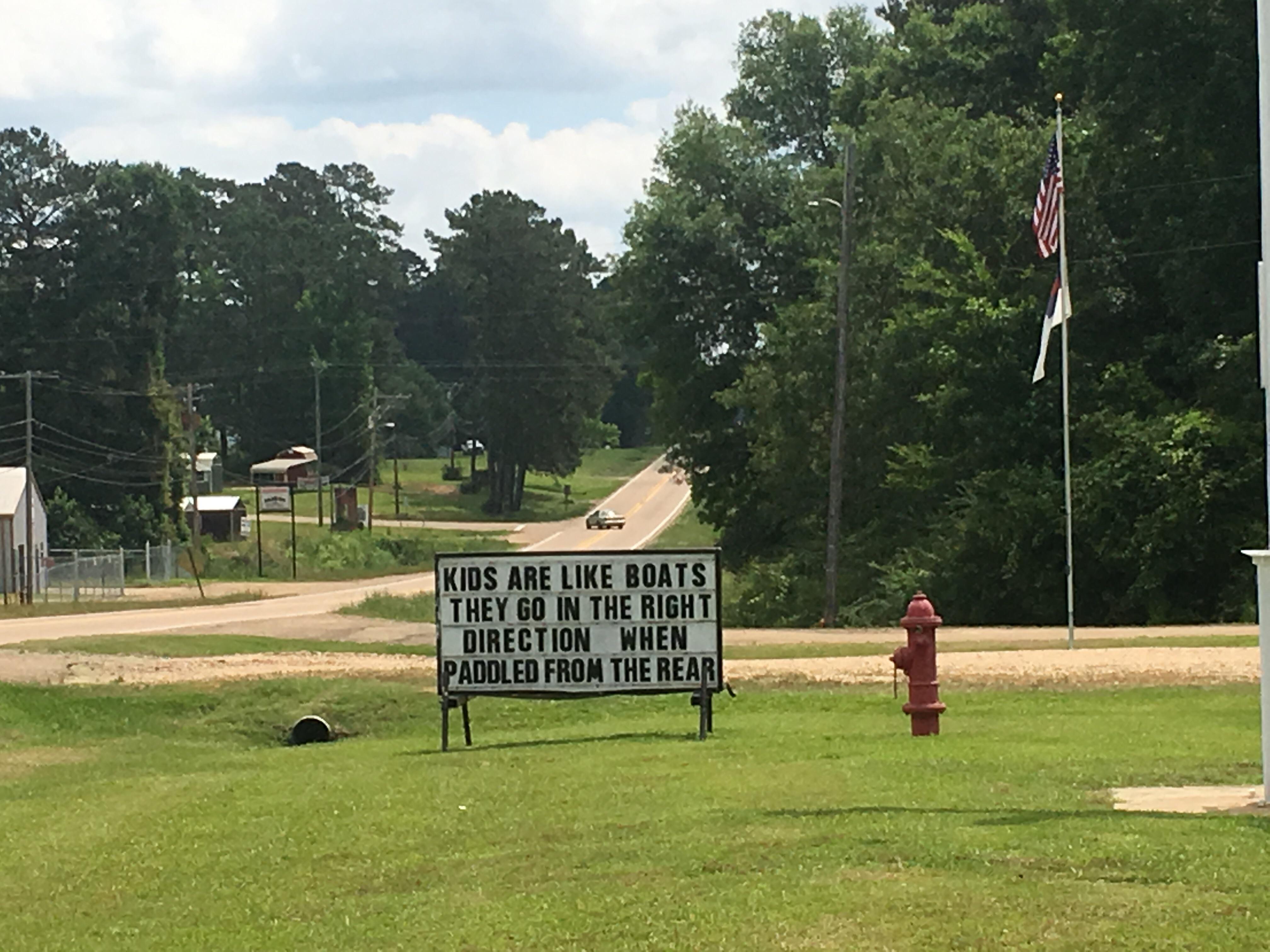 Southern evangelical beliefs in one sign (Liberty, MS) r/mississippi