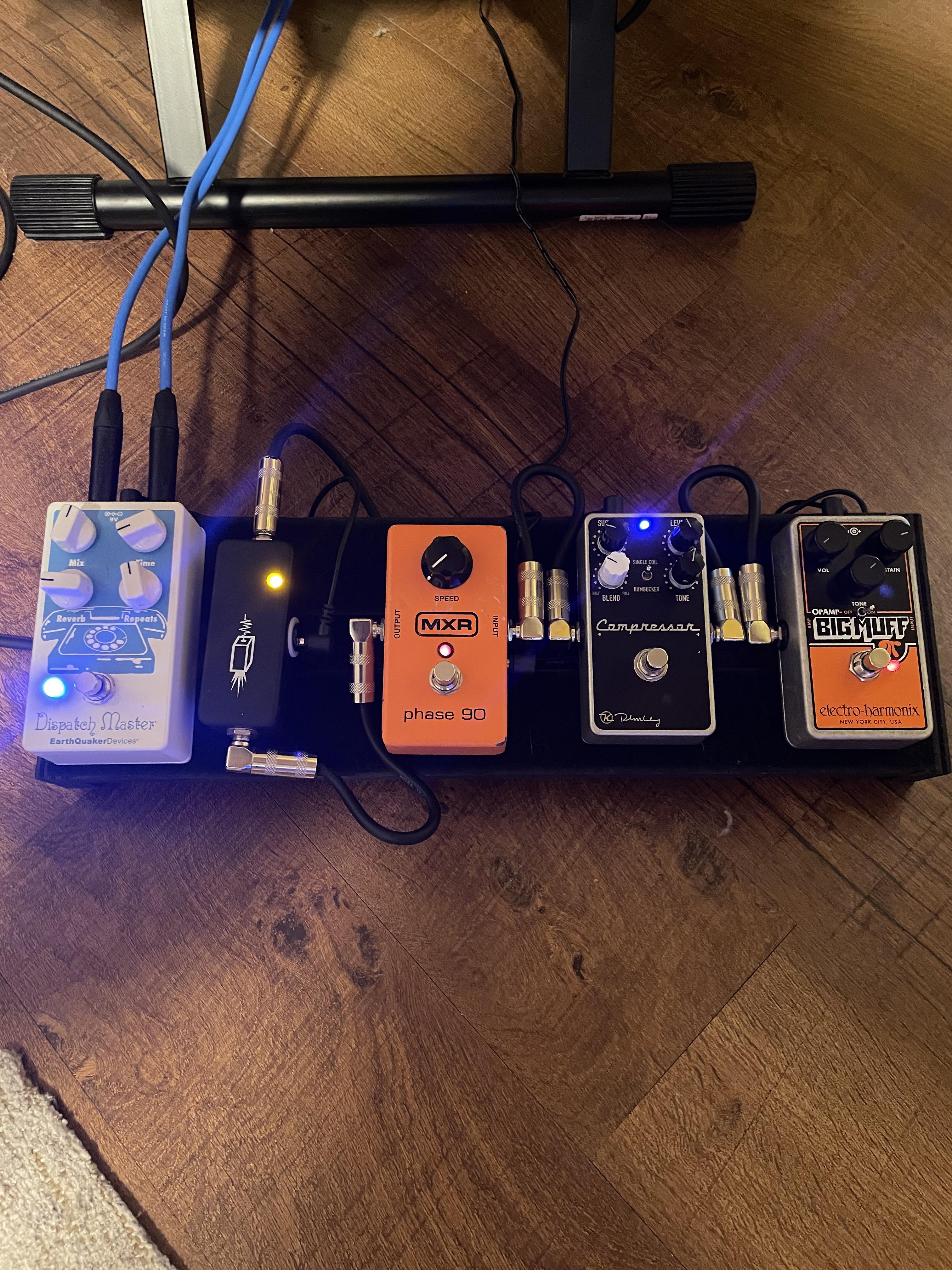 First pedalboard guitarpedals