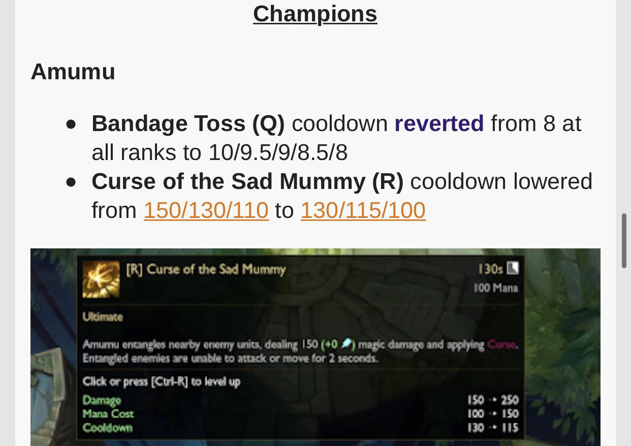 RIP AMUMU ;; amumumains