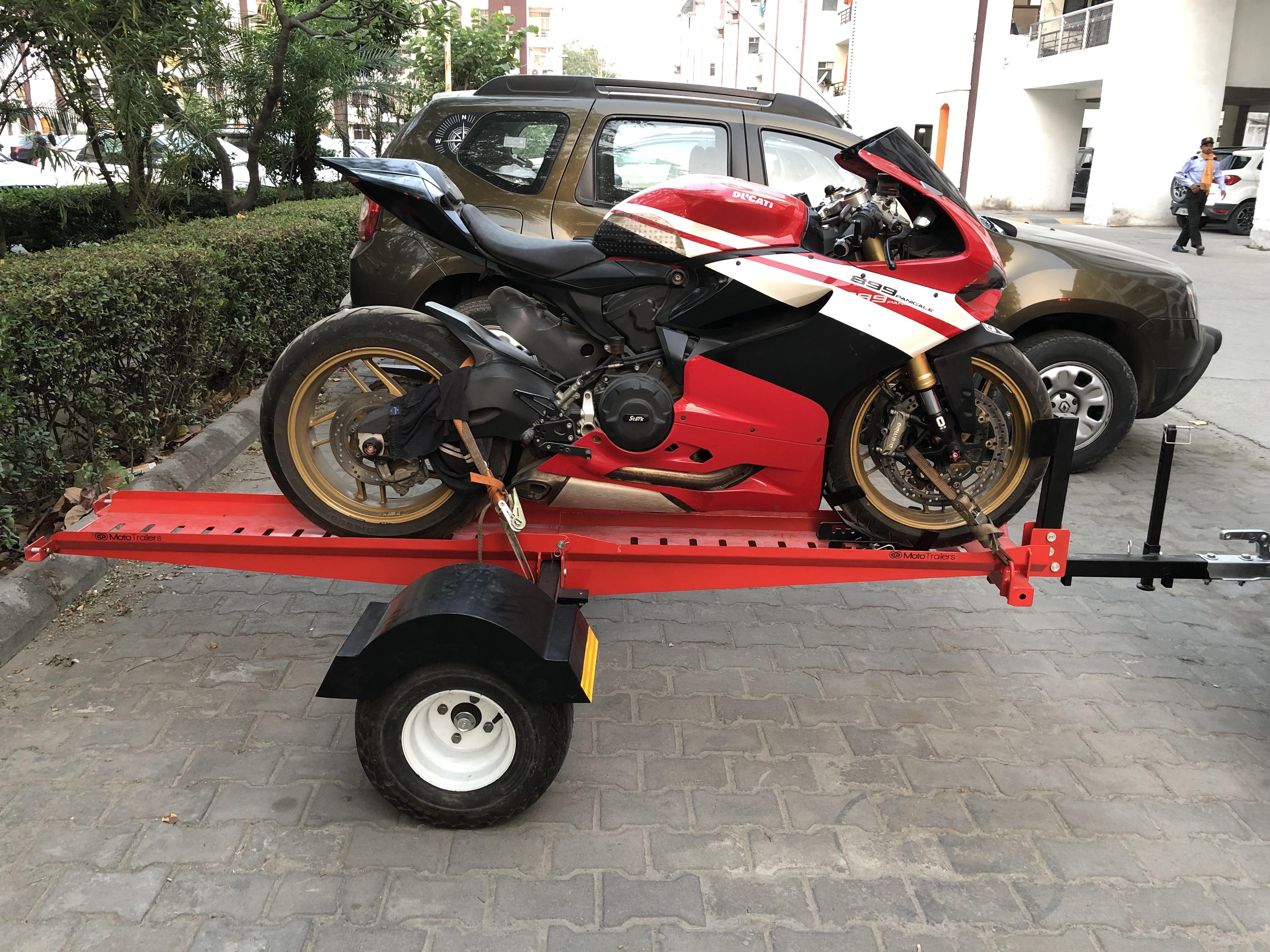 I made this folding motorcycle trailer. r/IMadeThis