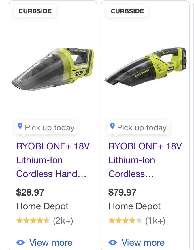 Anyone have any experience with either Dustbuster? Looking for