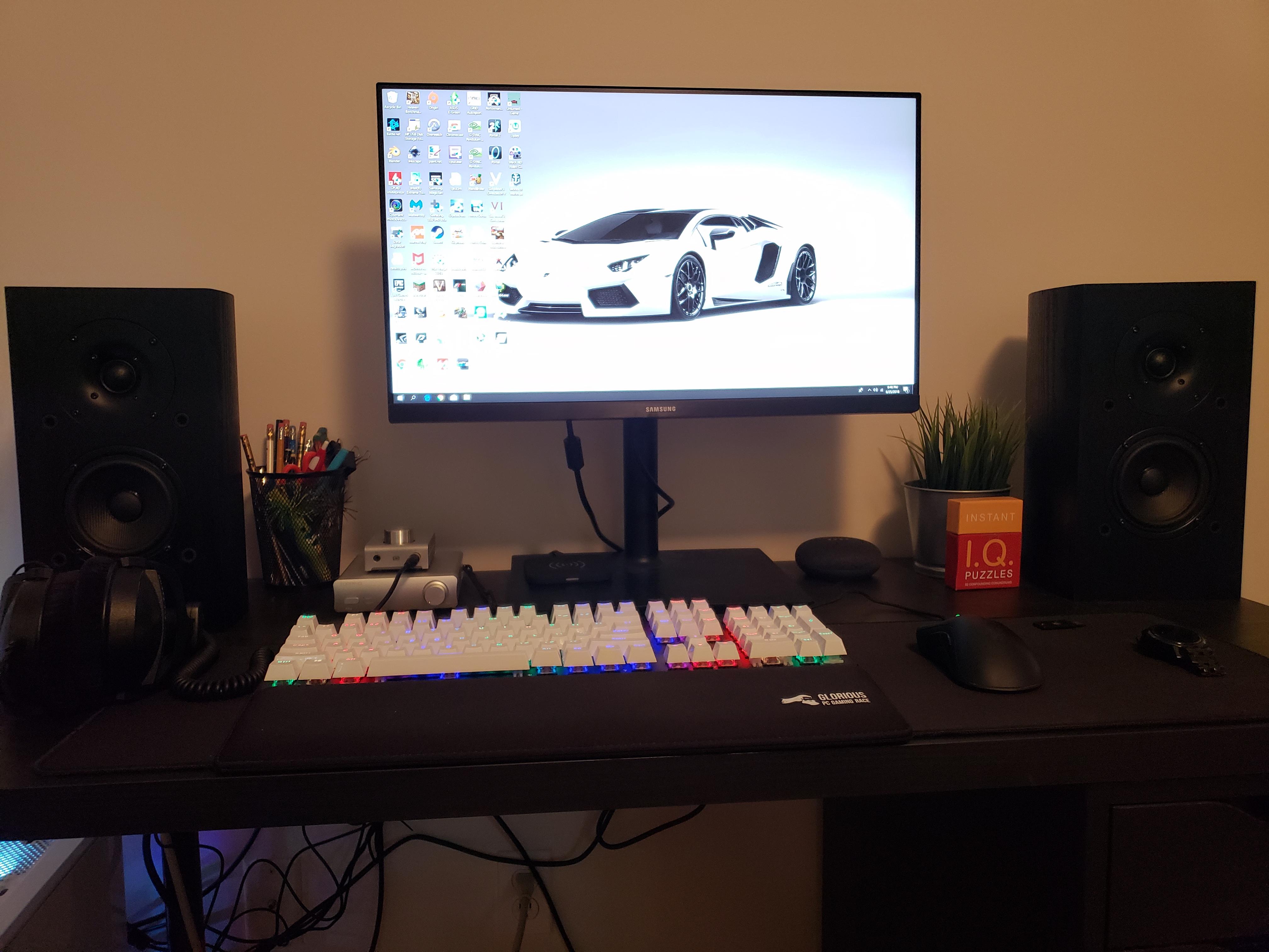 My first complete audio setup (Headphones, Speakers, Dac, and Amp) r