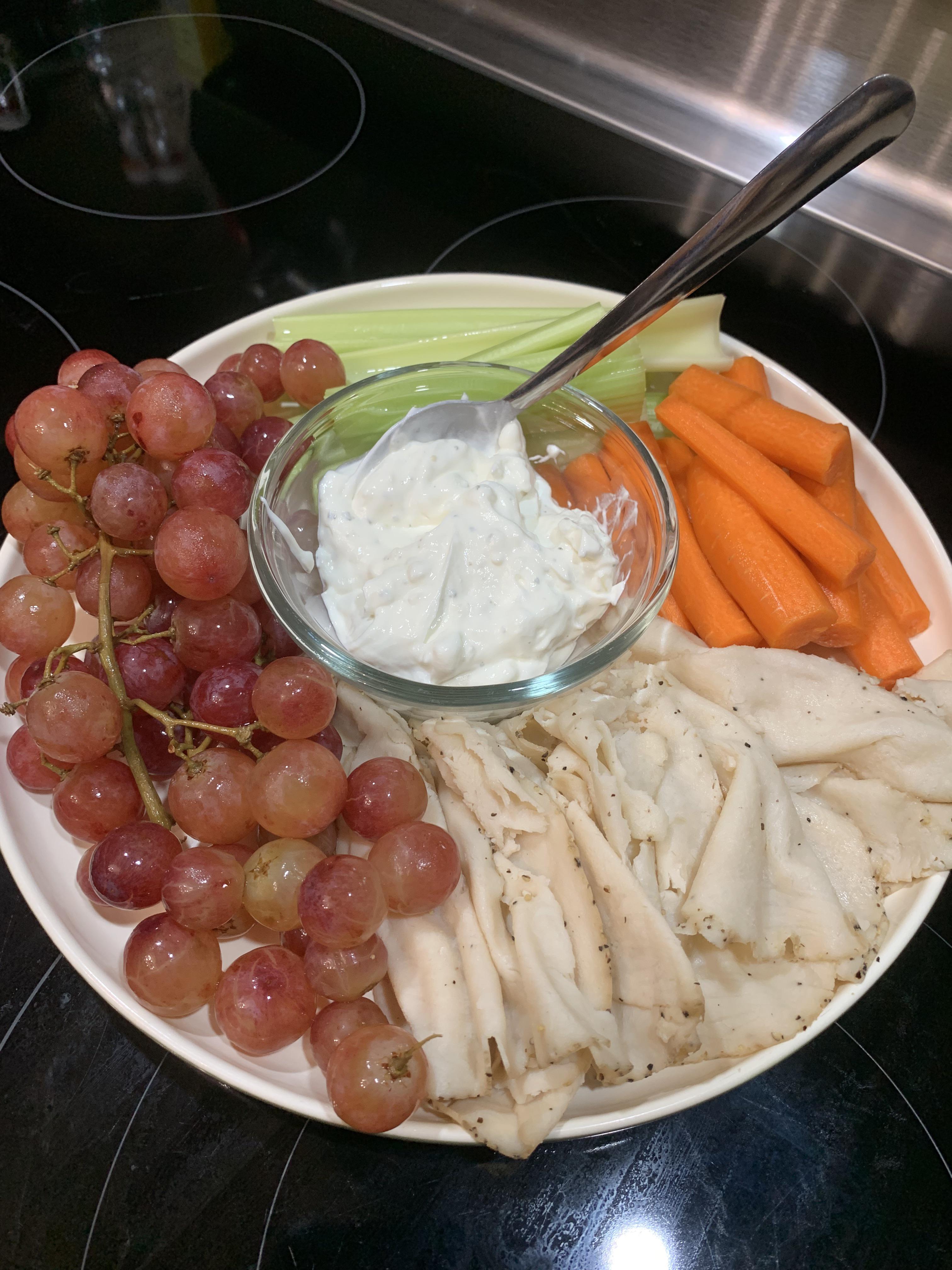 What I ate for a late dinner than something super heavy. r/cookingtonight