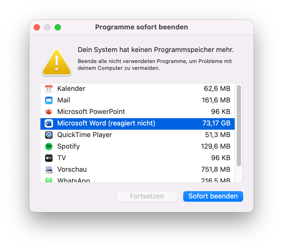 What am I doing wrong? It's the third time in 2 days that this happens. The file size is 2MB