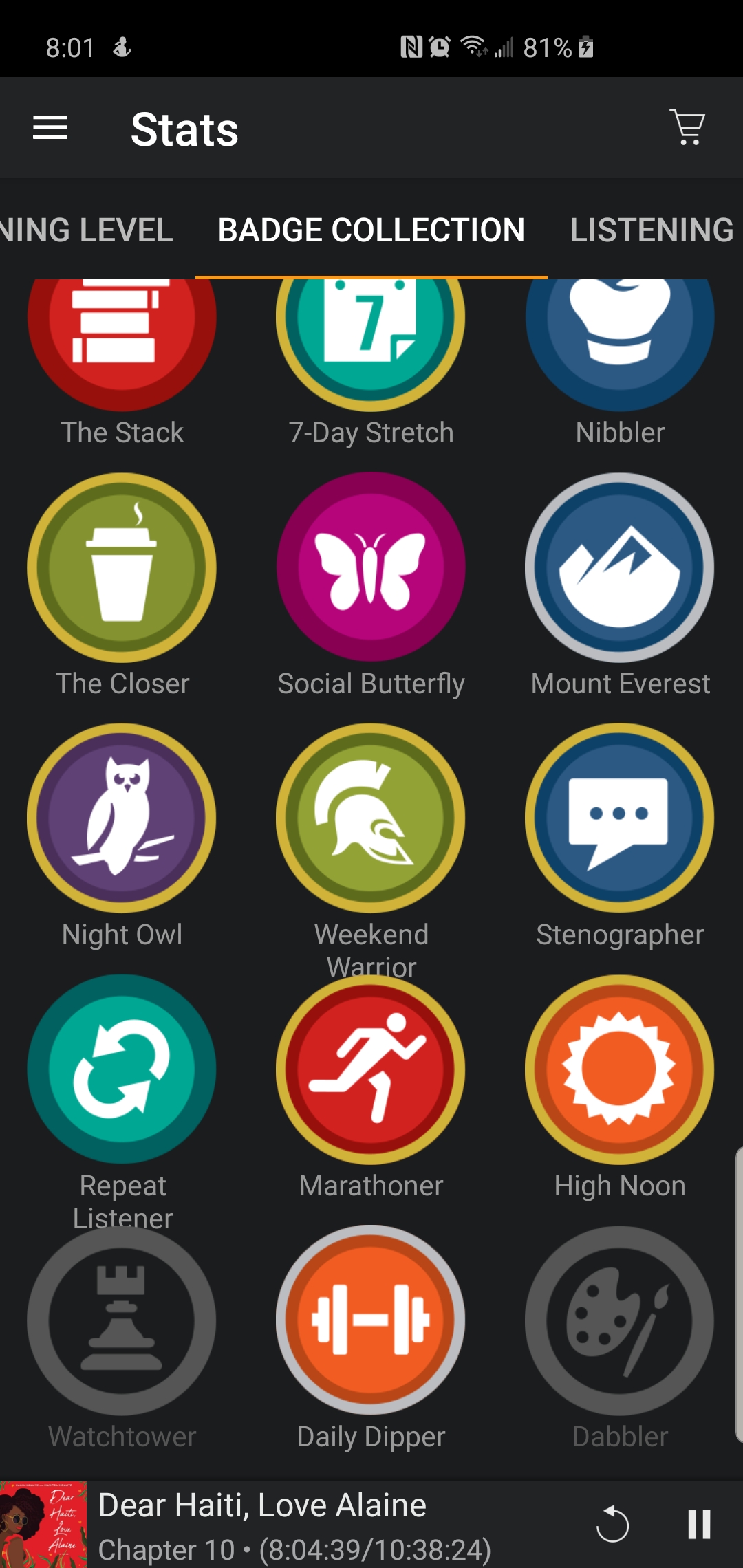 Badges, we don't need no stinking Badges (but how do I get the missing