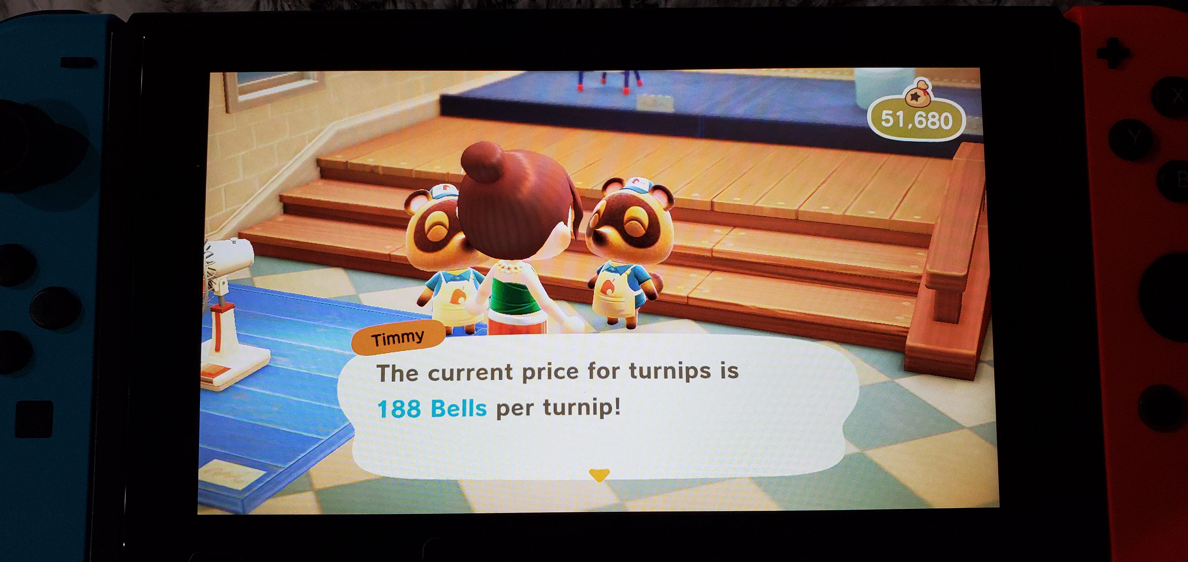 Buying turnips for 188 if anyone still needs to sell! Tips appreciated