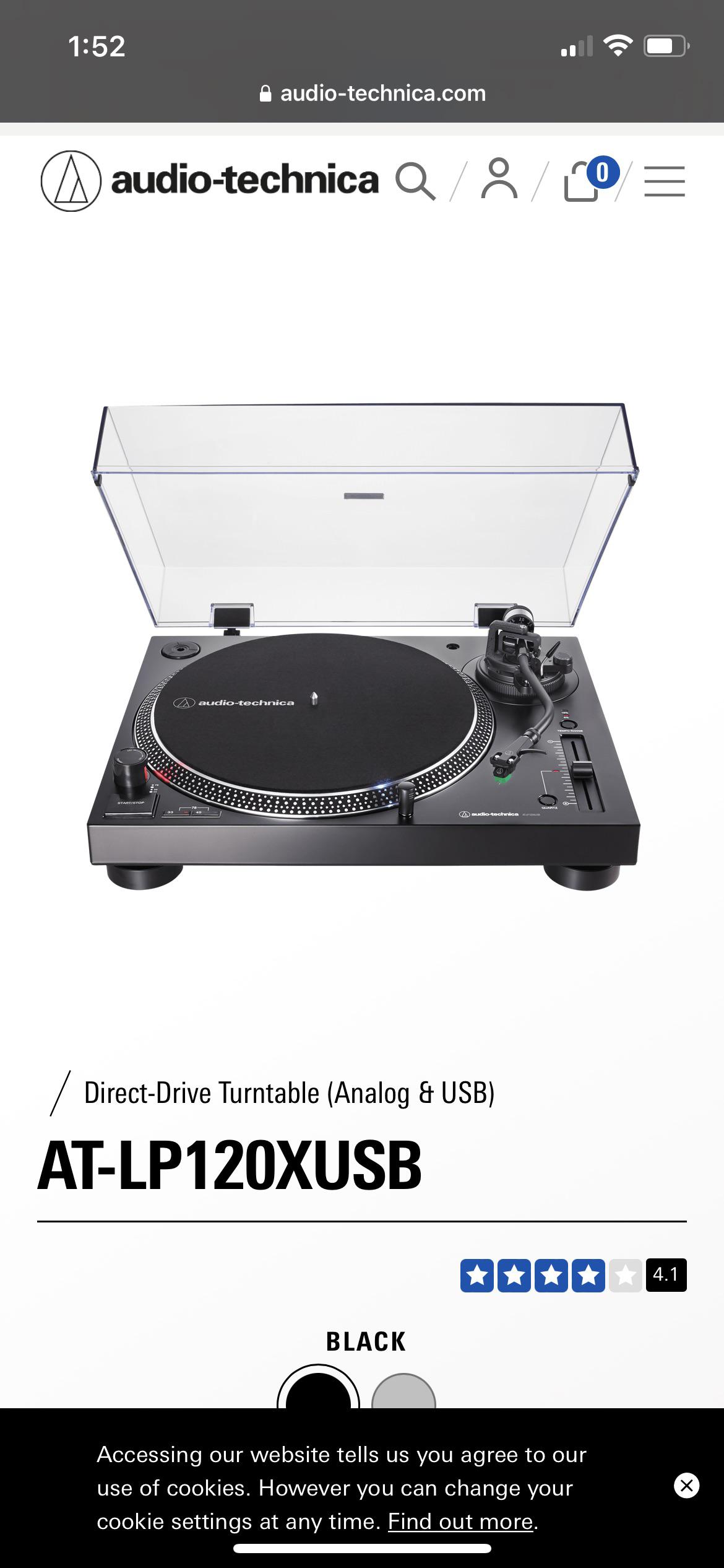 Just ordered a AT-LP120XUSB, anything I should have or know prior to