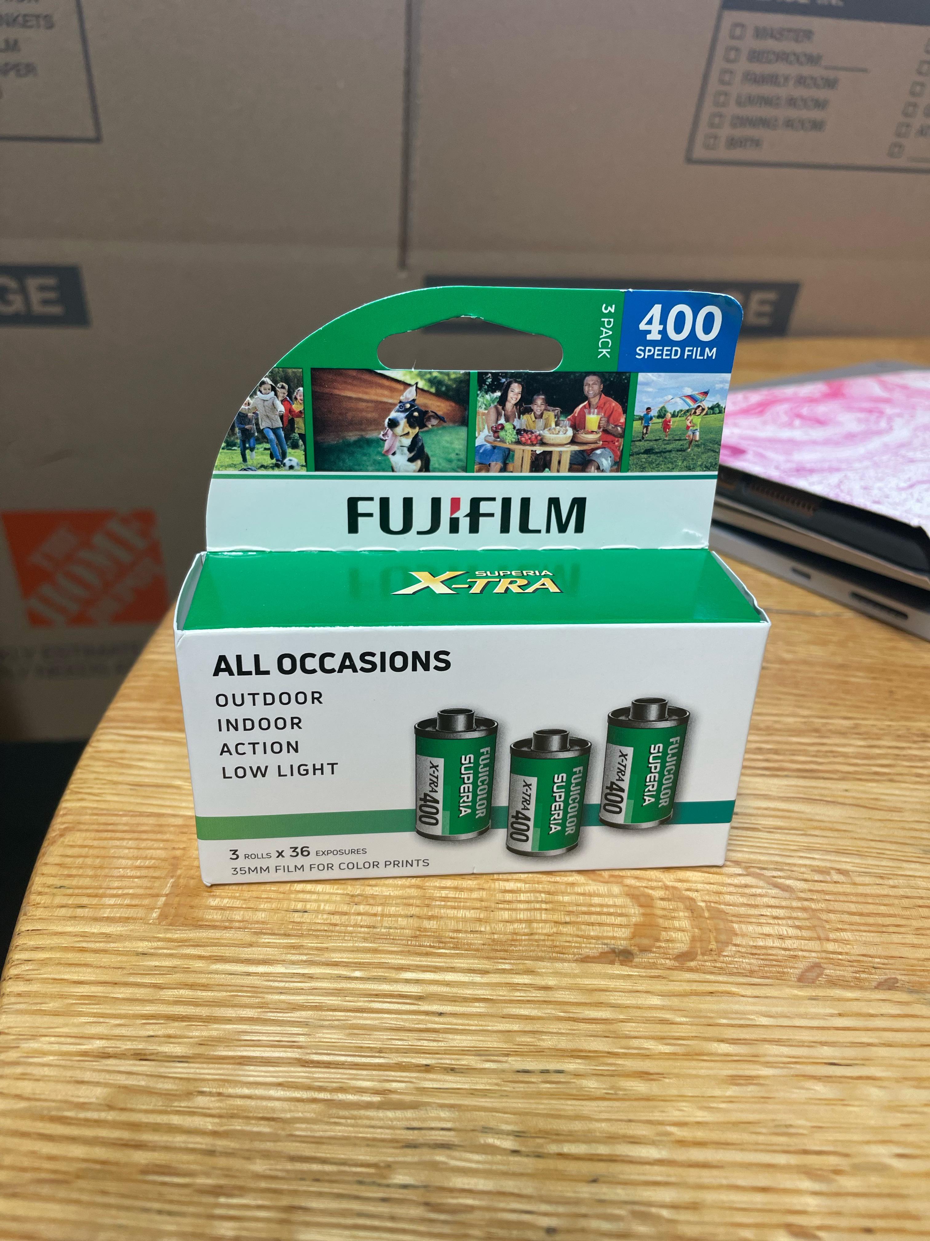 My Walmart FIANLLLLY got some 35mm film in again! (I got the last roll
