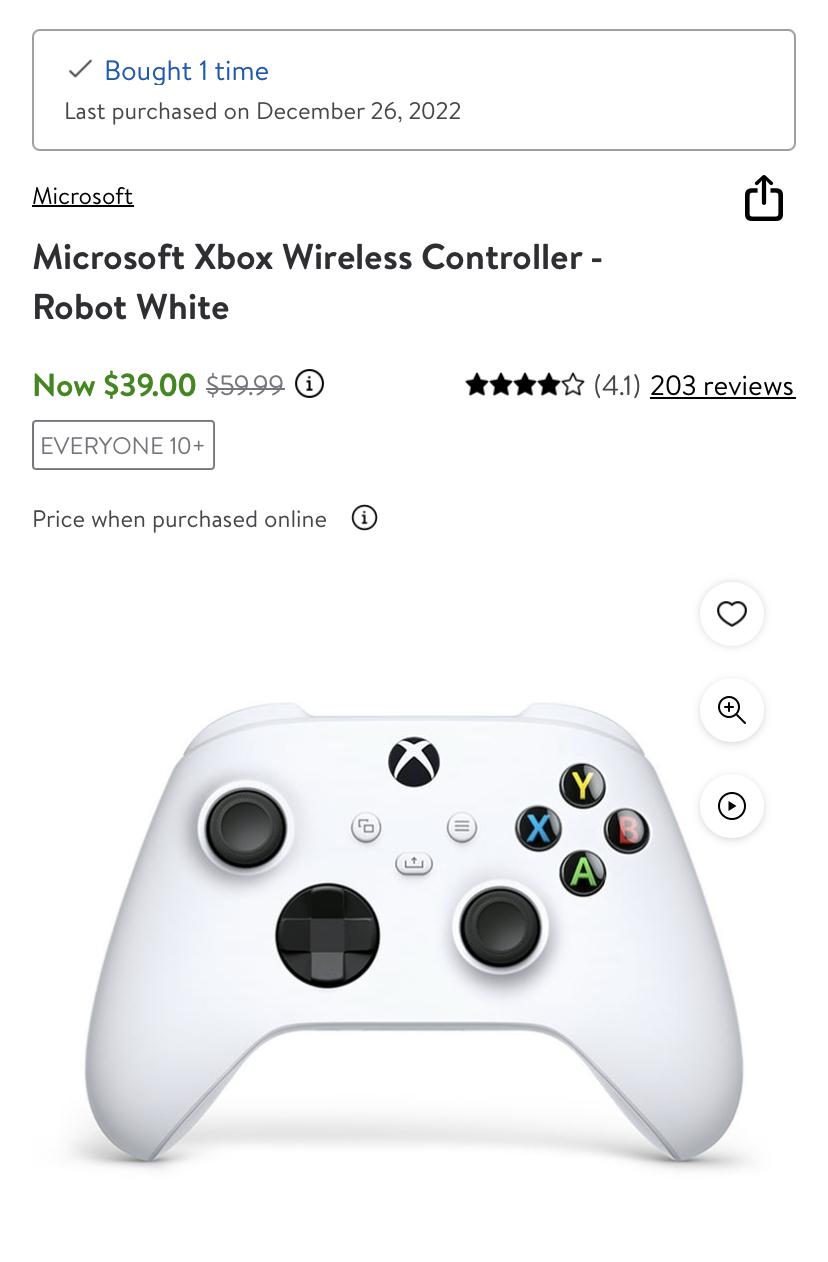 I was about to buy a refurbished Xbox One controller on GameStop, then