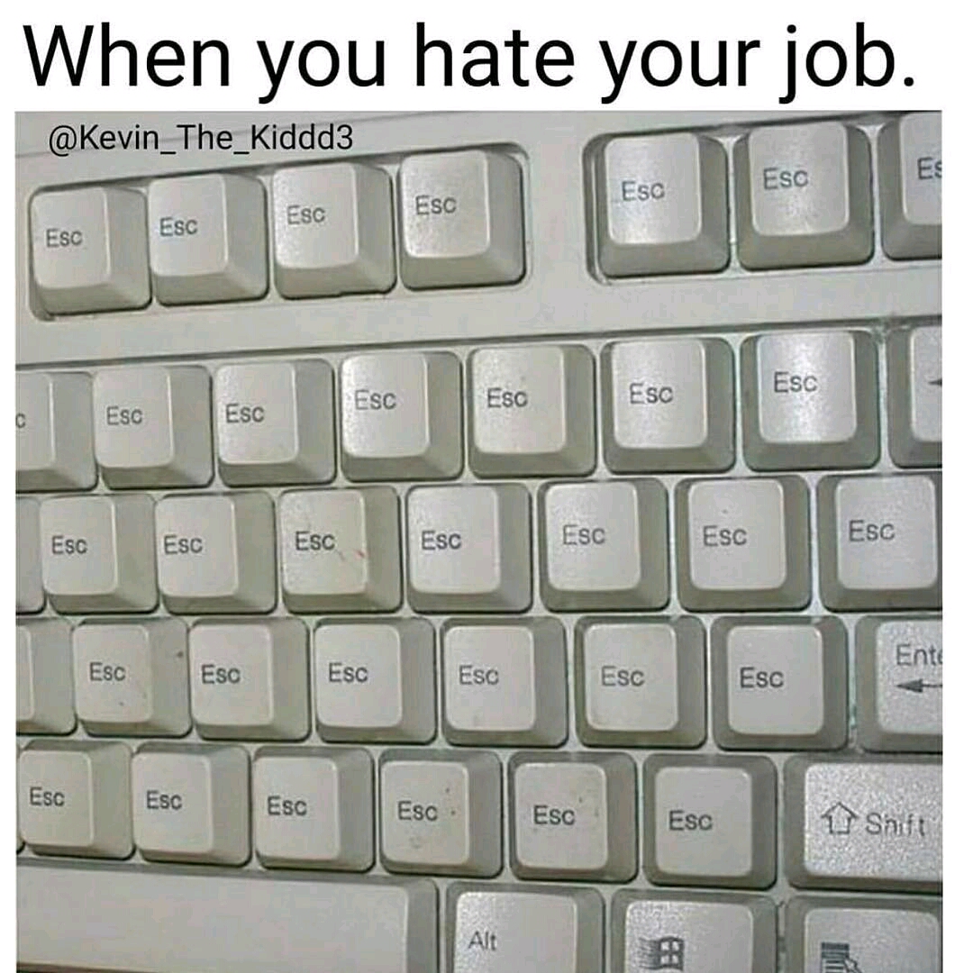 Hate Job Meme