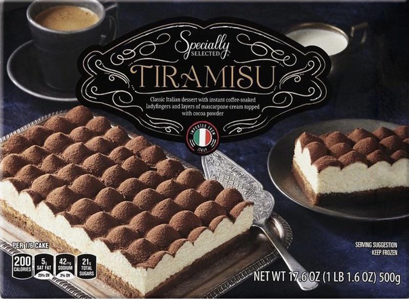 The Tiramisu is lovely! Get it while you can. Stuck it in the fridge to