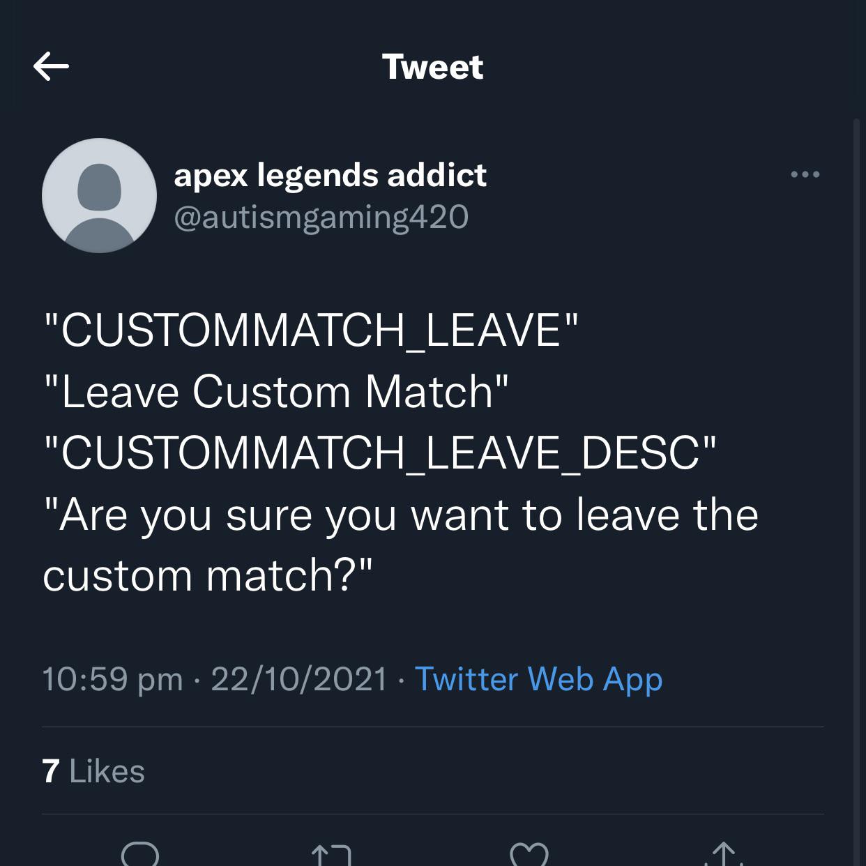 Custom Matches coming soon?! r/ApexUncovered
