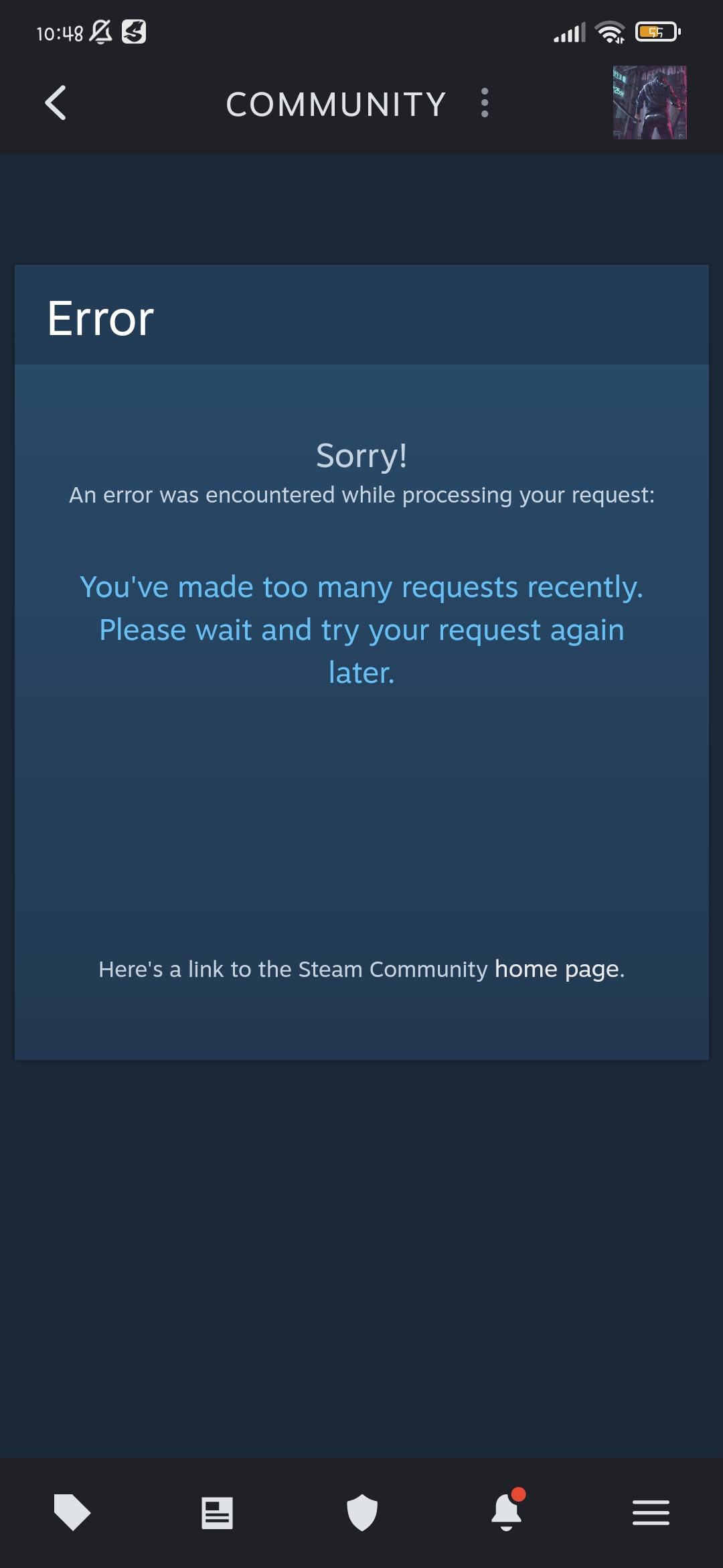 is this error normal im getting this on pc too when i have just