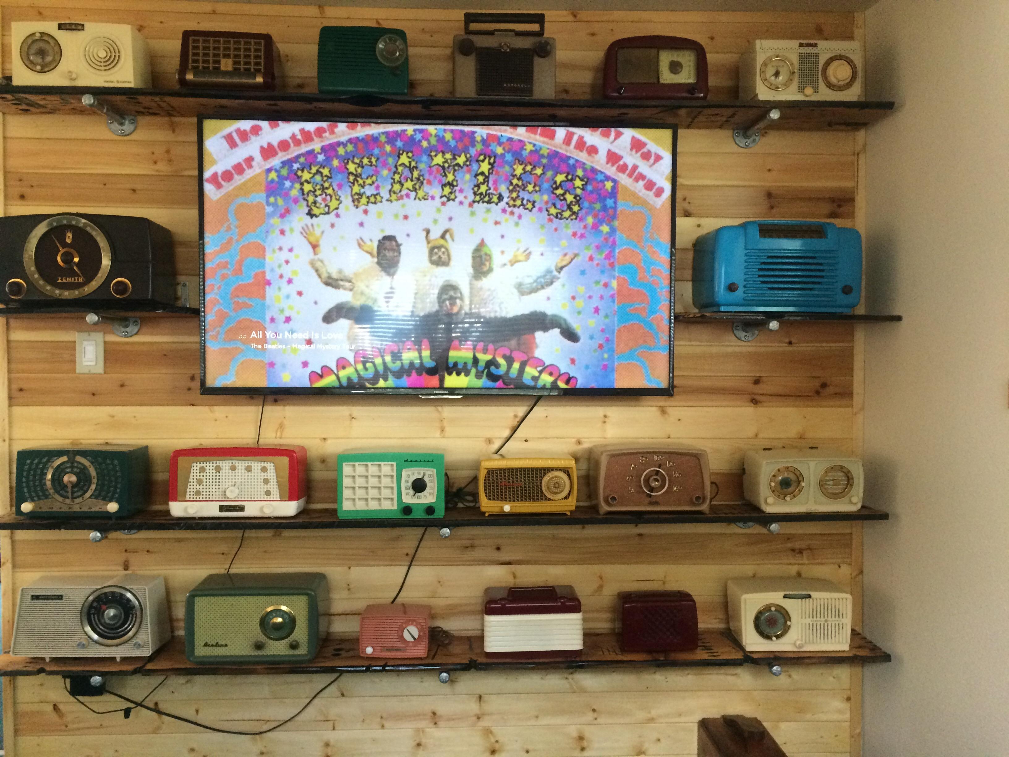 My radio wall r/radio