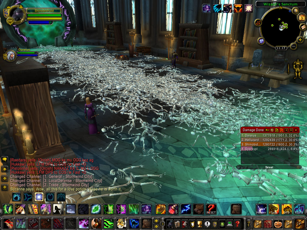 Back in WoTLK. A huge war was fought in Stormwind. wow
