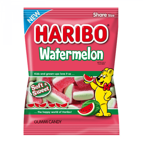 I got these Haribo Watermelon gummies that are from US, but made in