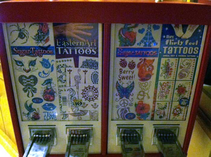 Temp. tattoo machines in grocery stores and arcades r/nostalgia