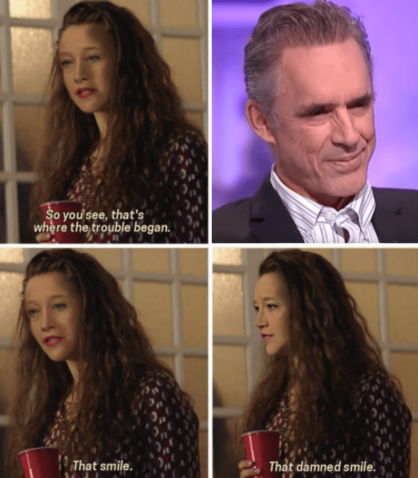 That damned smile Jordan_Peterson_Memes