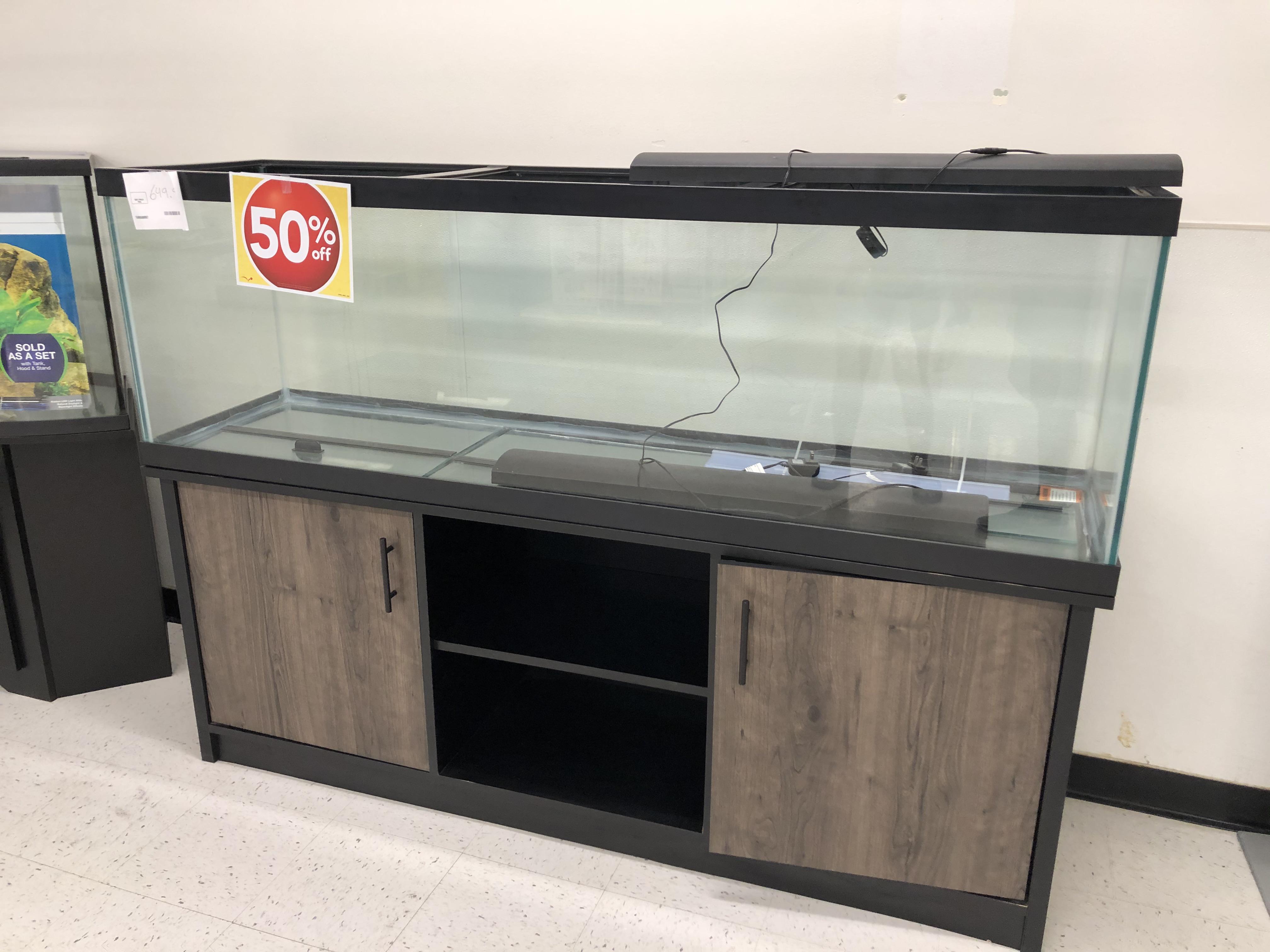 Just bought this tank at PetSmart for 325 lol Employee said I can still