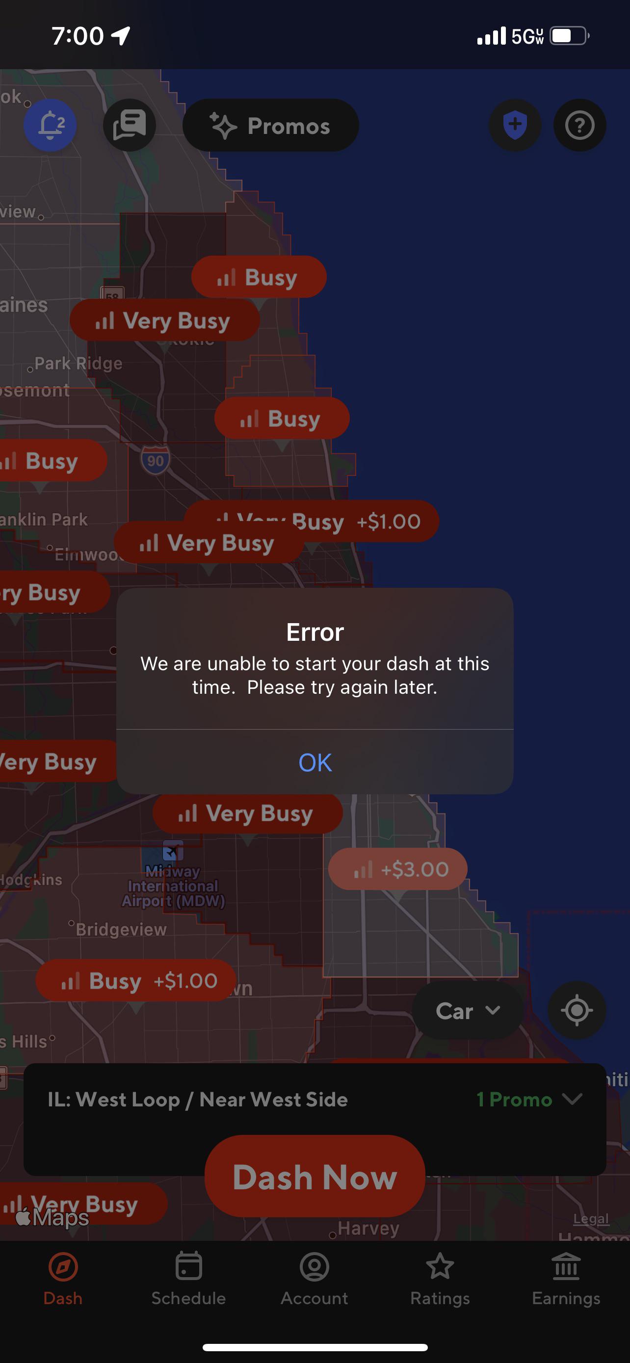 Door dash is down again( r/doordash_drivers