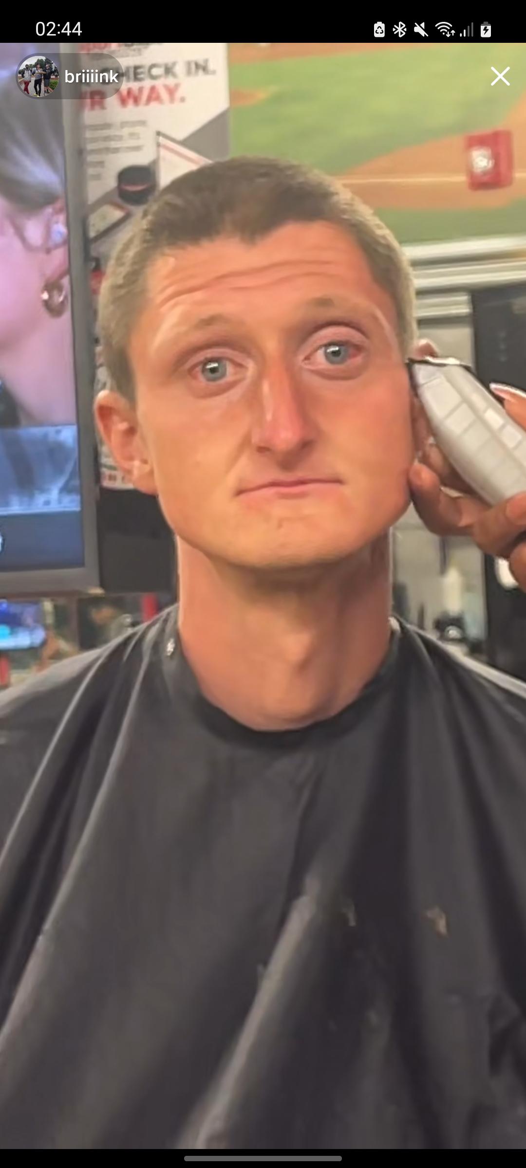 just today he looked like scary homeless guy on drugs Daniellarson