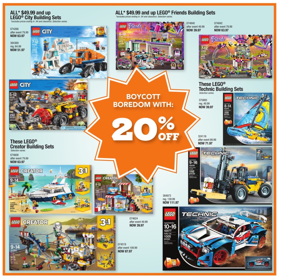 Toys 'R Us Canada LEGO Deals (Jan 2531) r/legocanada