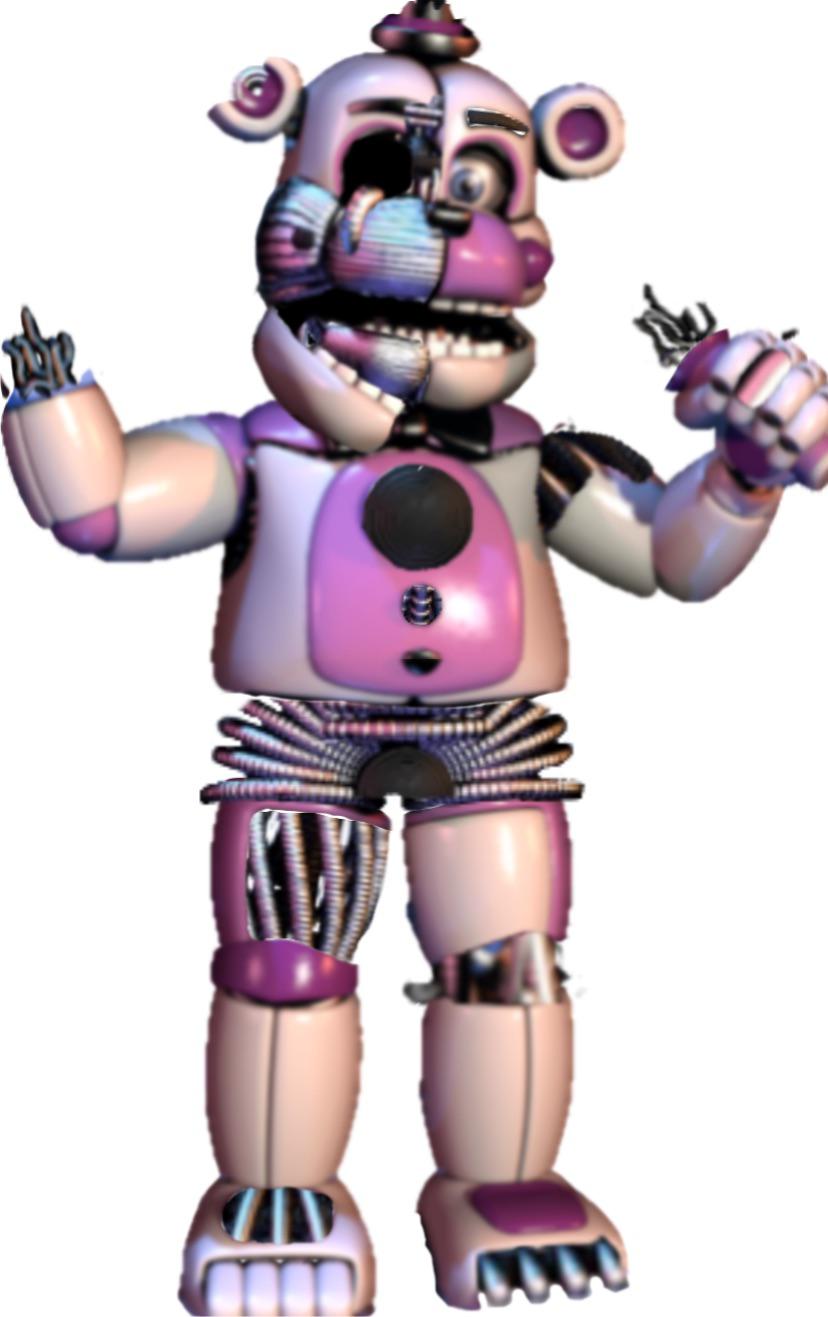 I made Withered Funtime Freddy! r/fivenightsatfreddys
