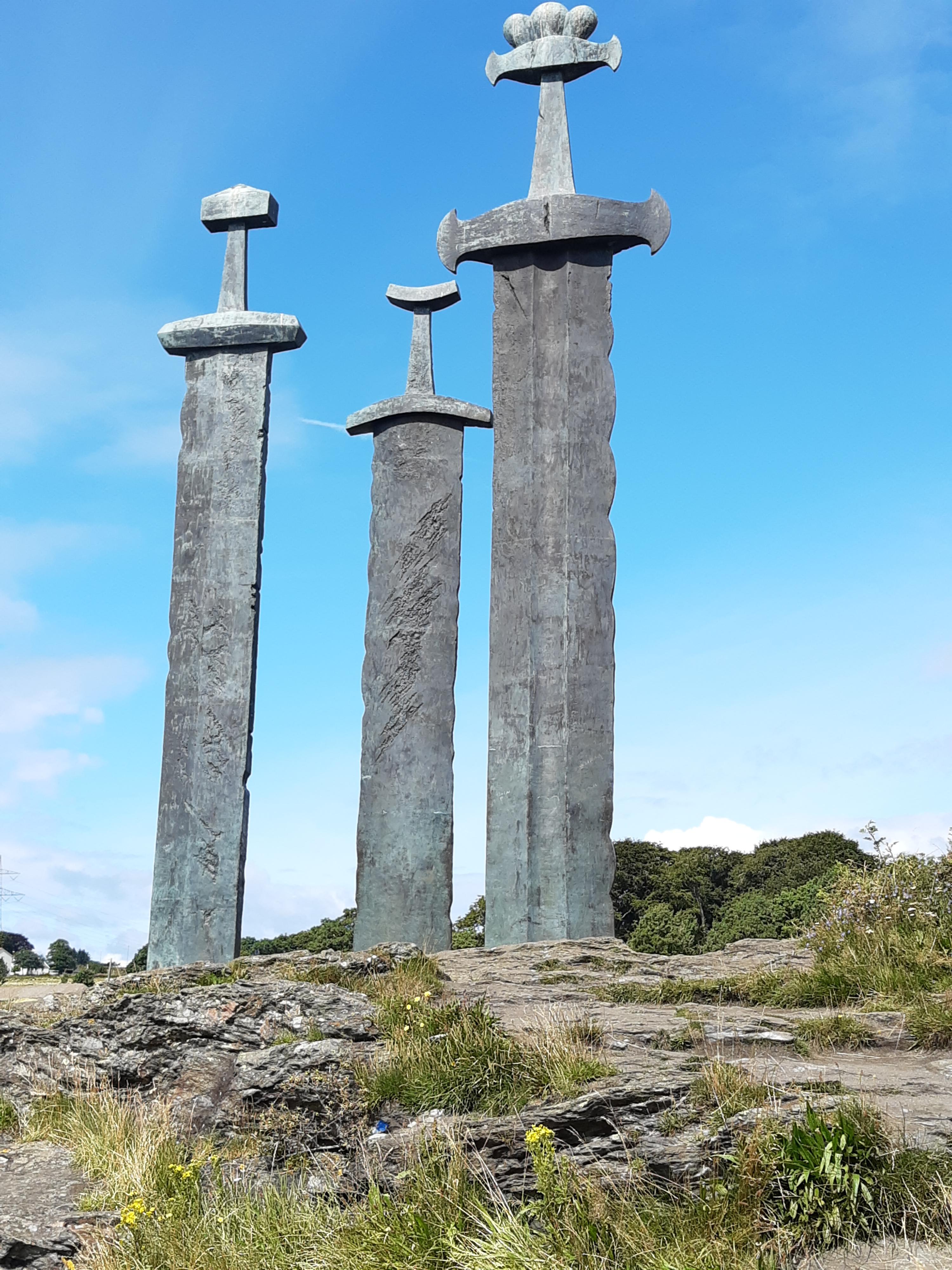 sword in mountain Norway pics