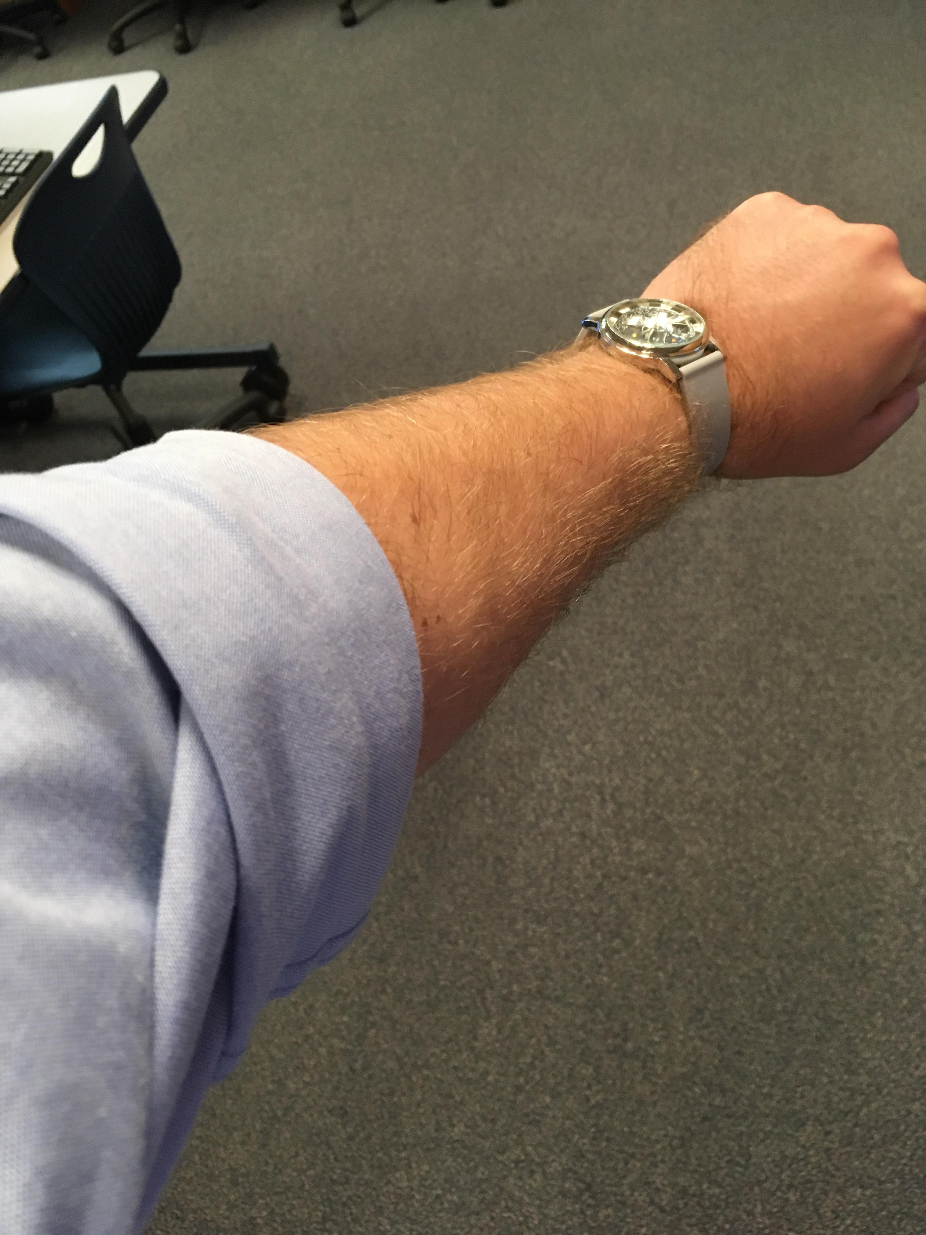 Is it ok to cuff our sleeves to express? I can’t cuff khakis, but I