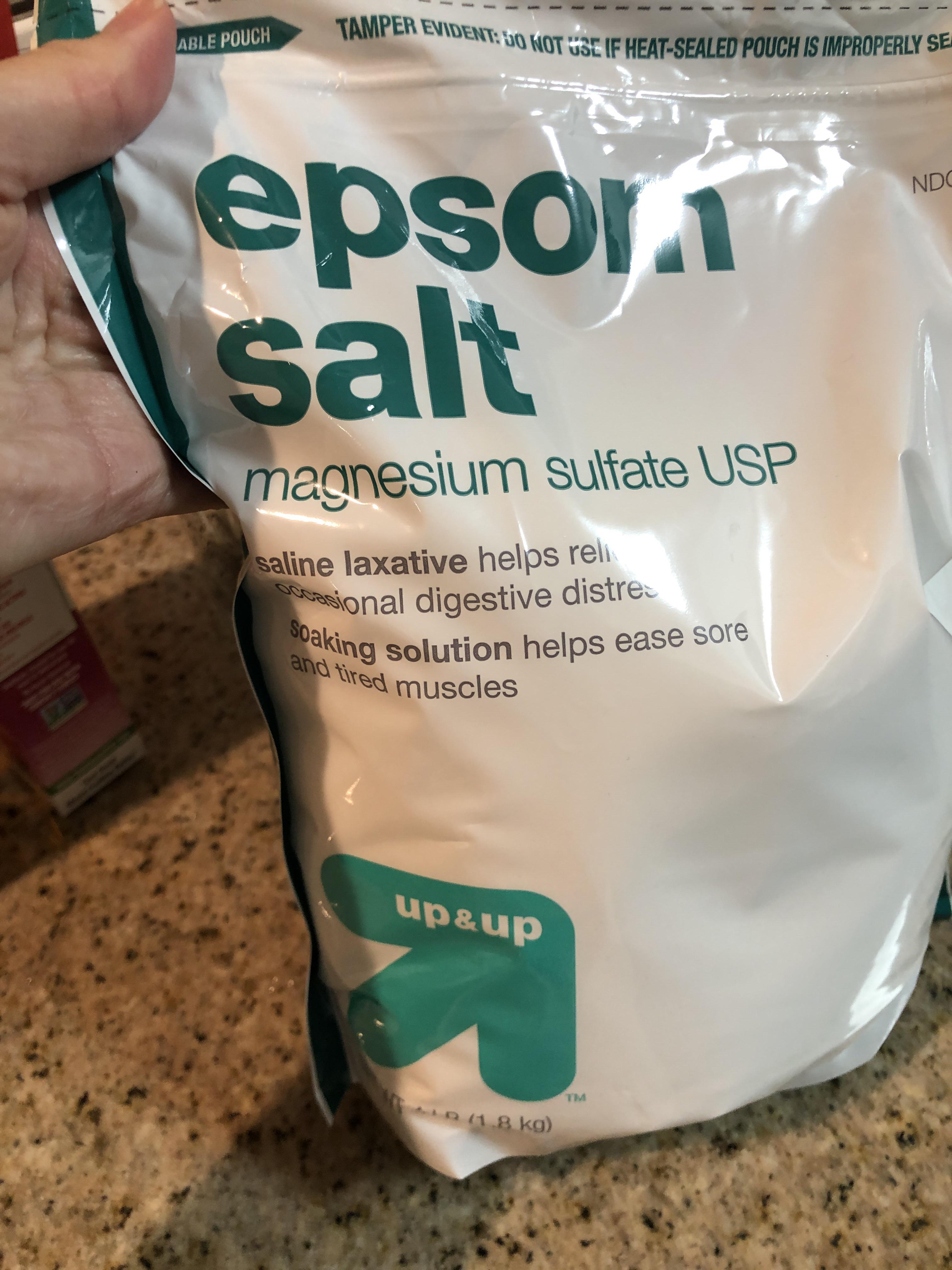 Has anyone used target brand epsom salt on their fancy houseplants? r