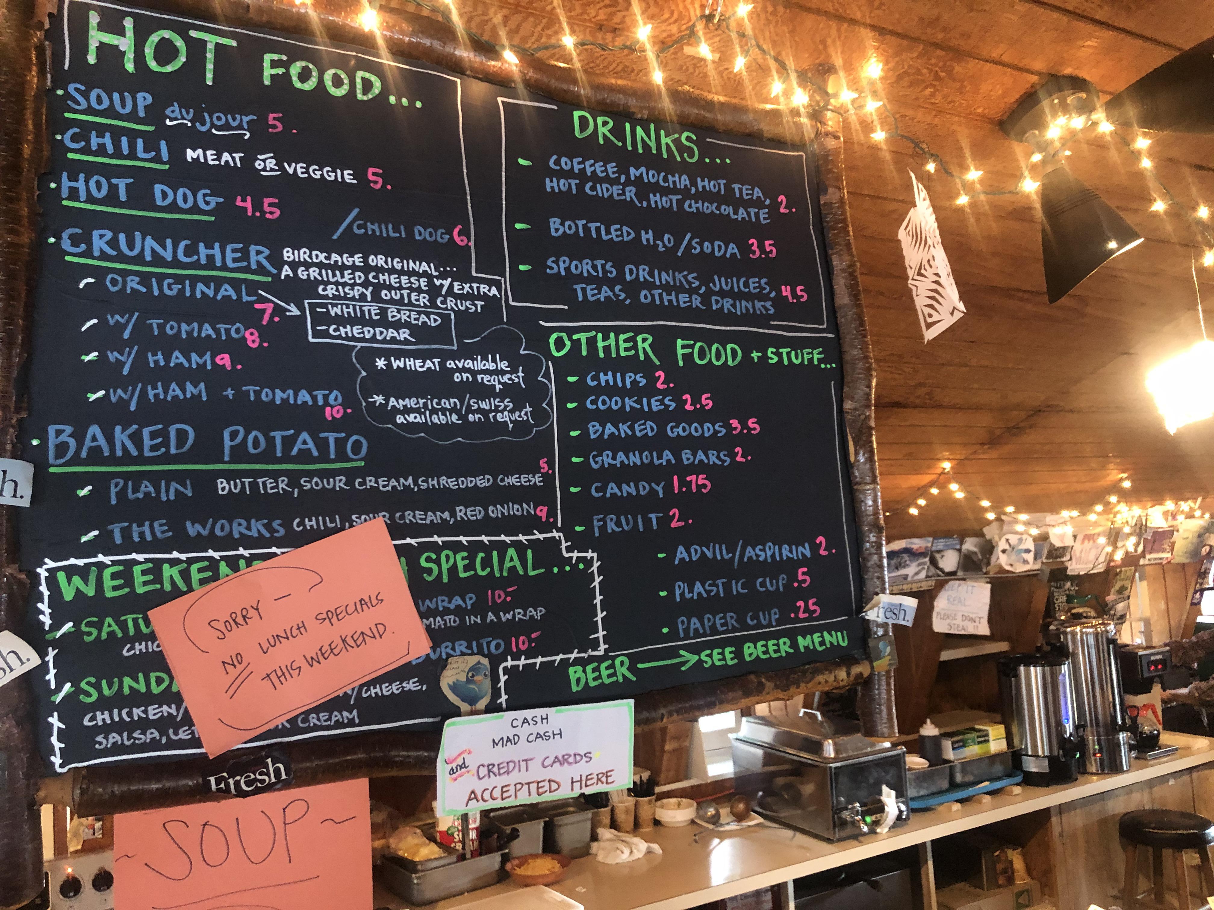 Best lunches in ski country? icecoast