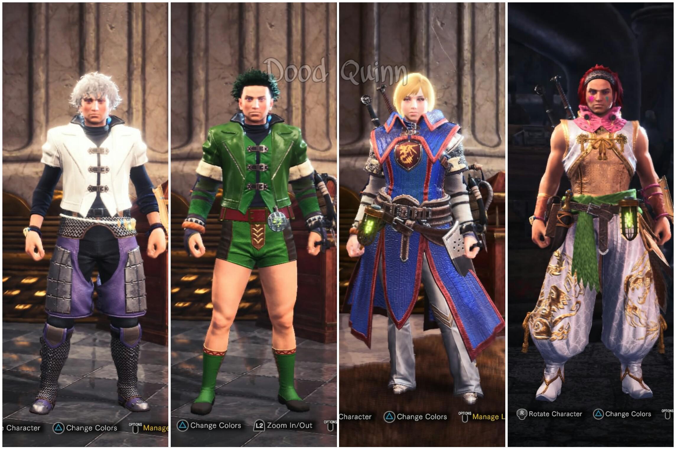 (PS4) Hunter X Hunter fashion sets r/MonsterHunterWorld