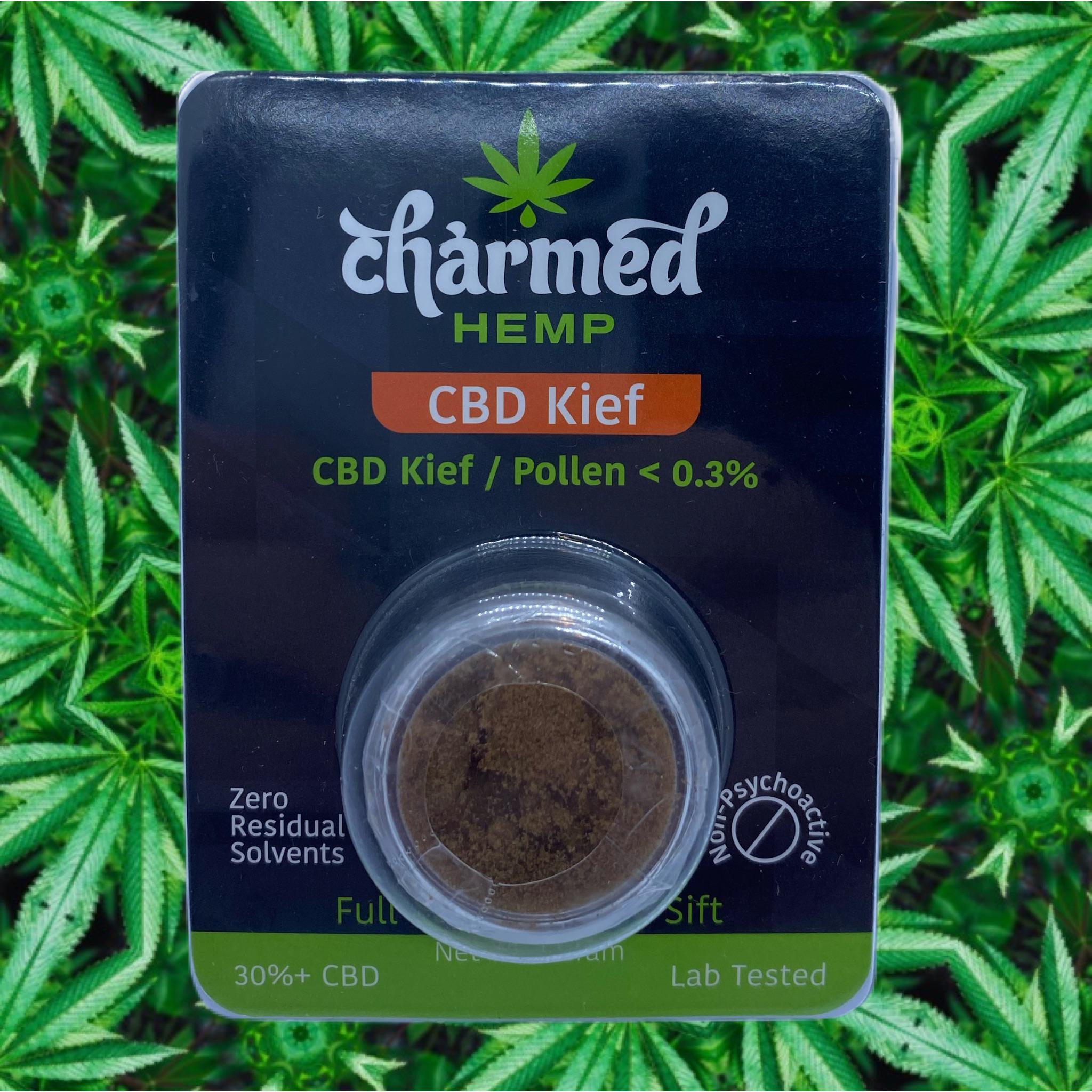 CBD Kief at the hemp dispensary... r/CharmedHemp