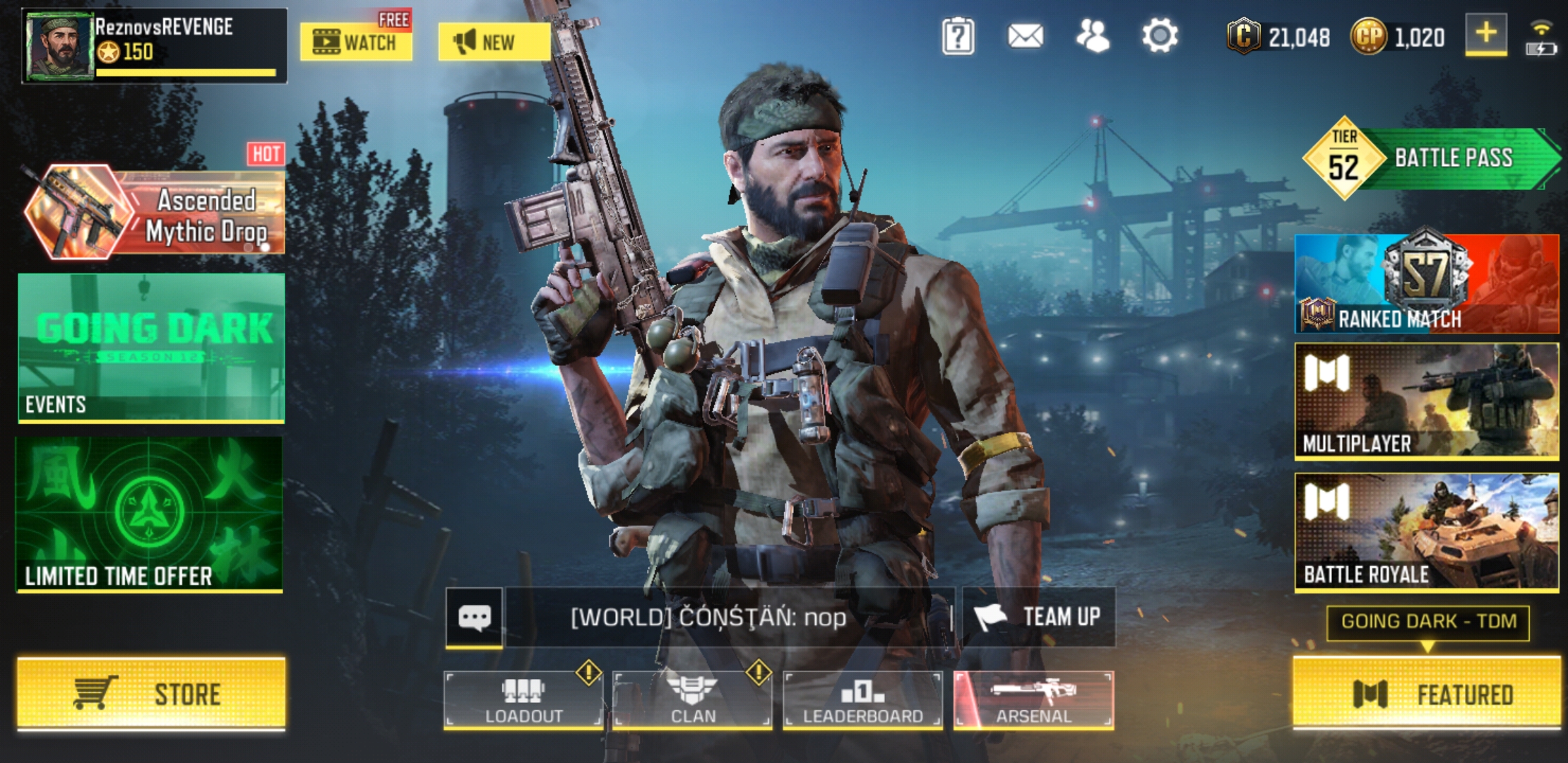Woods you look like hammered shit but we missed you soldier r/CODMobile