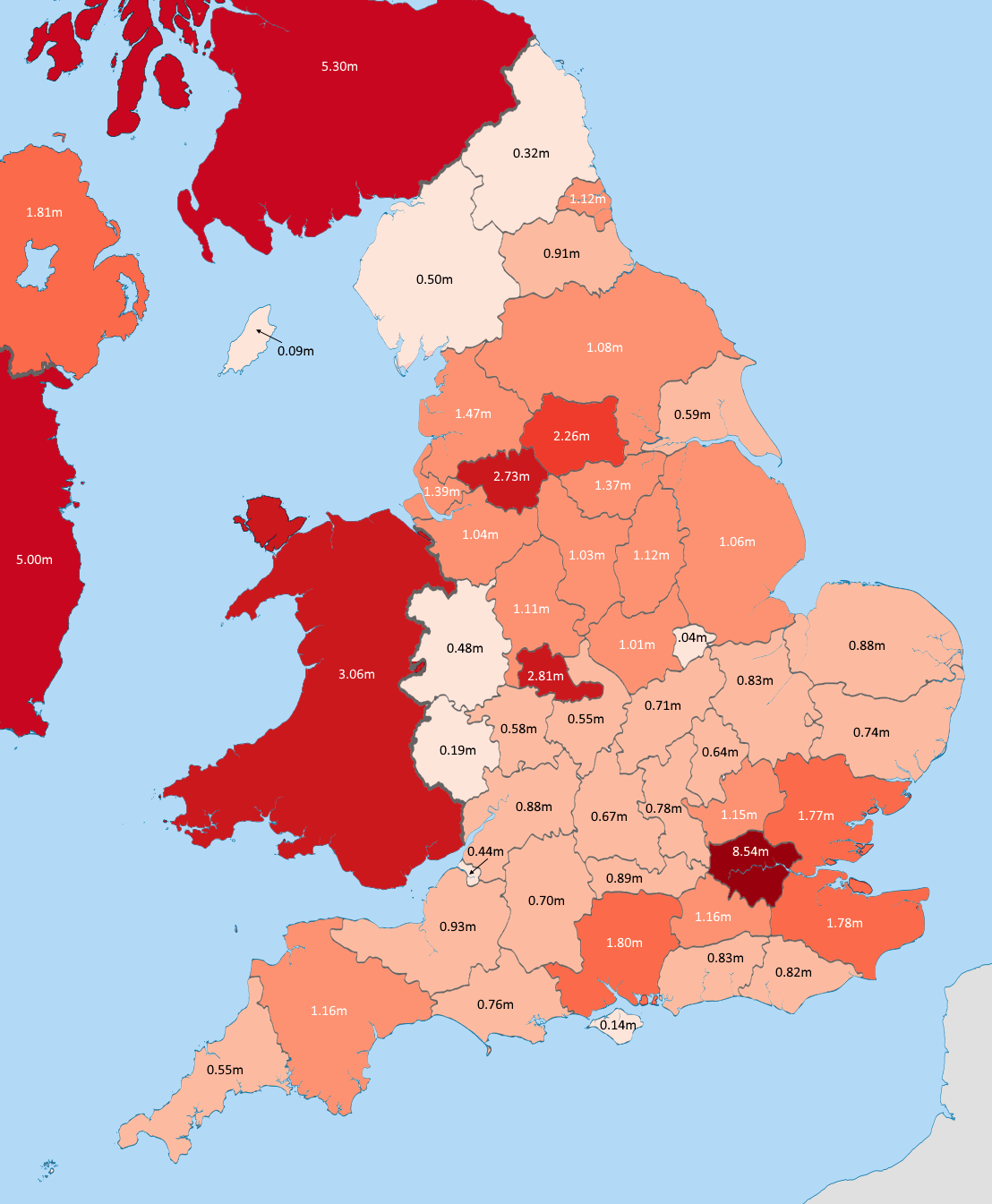 The Greatest Map Of English Counties You Will Ever See