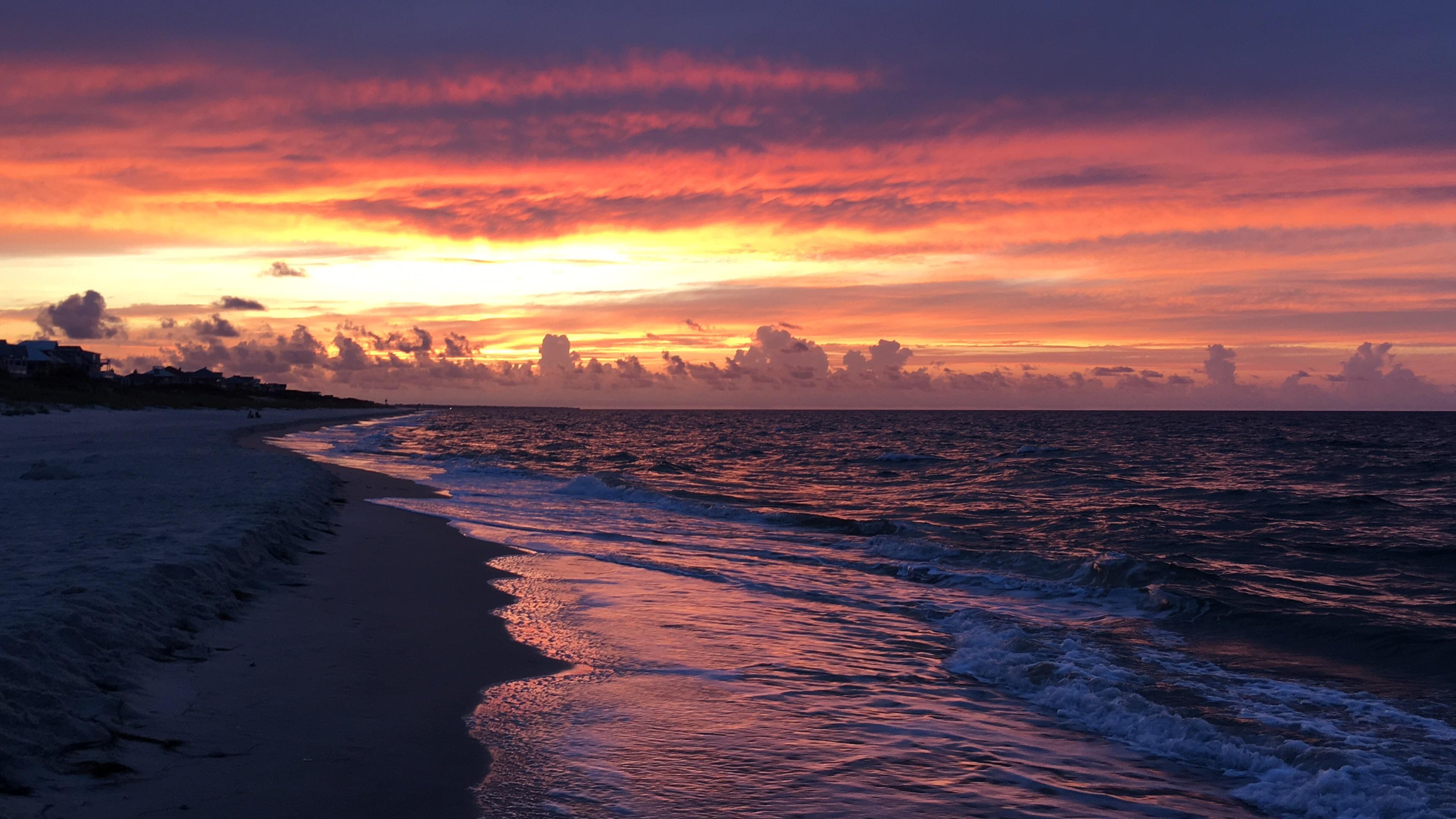 Sunrise on St. Island Florida r/hiking