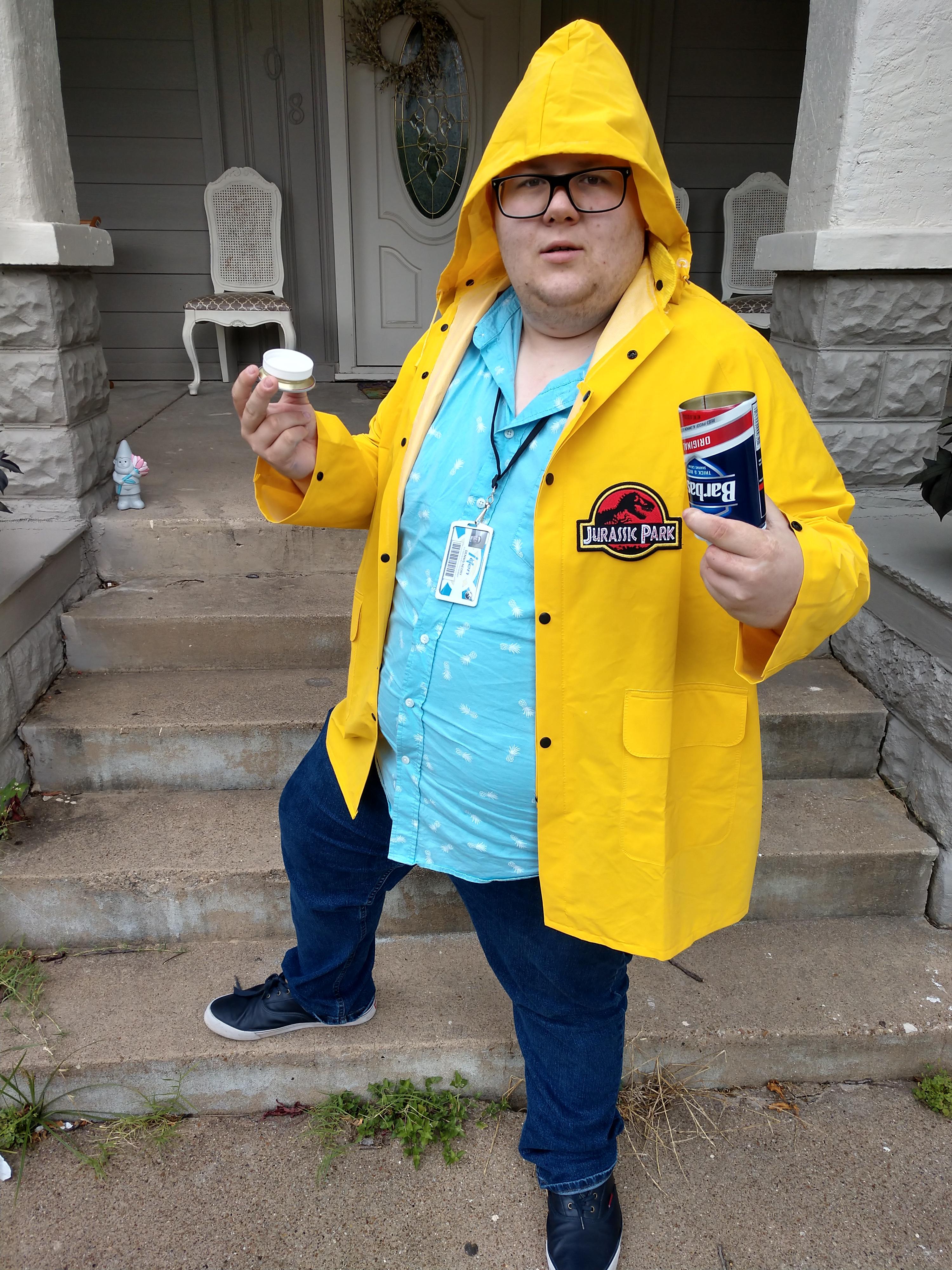 Jurassic Park Yellow Raincoat Costume arnoticias.tv