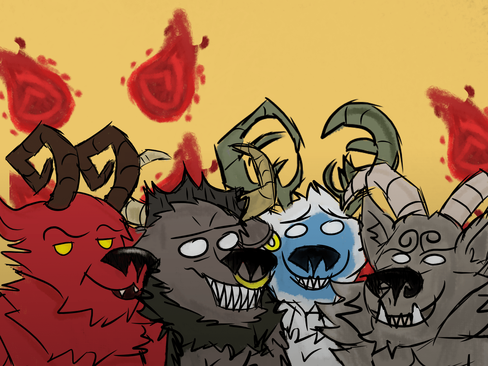 Here's some meme art I made the other day dontstarve