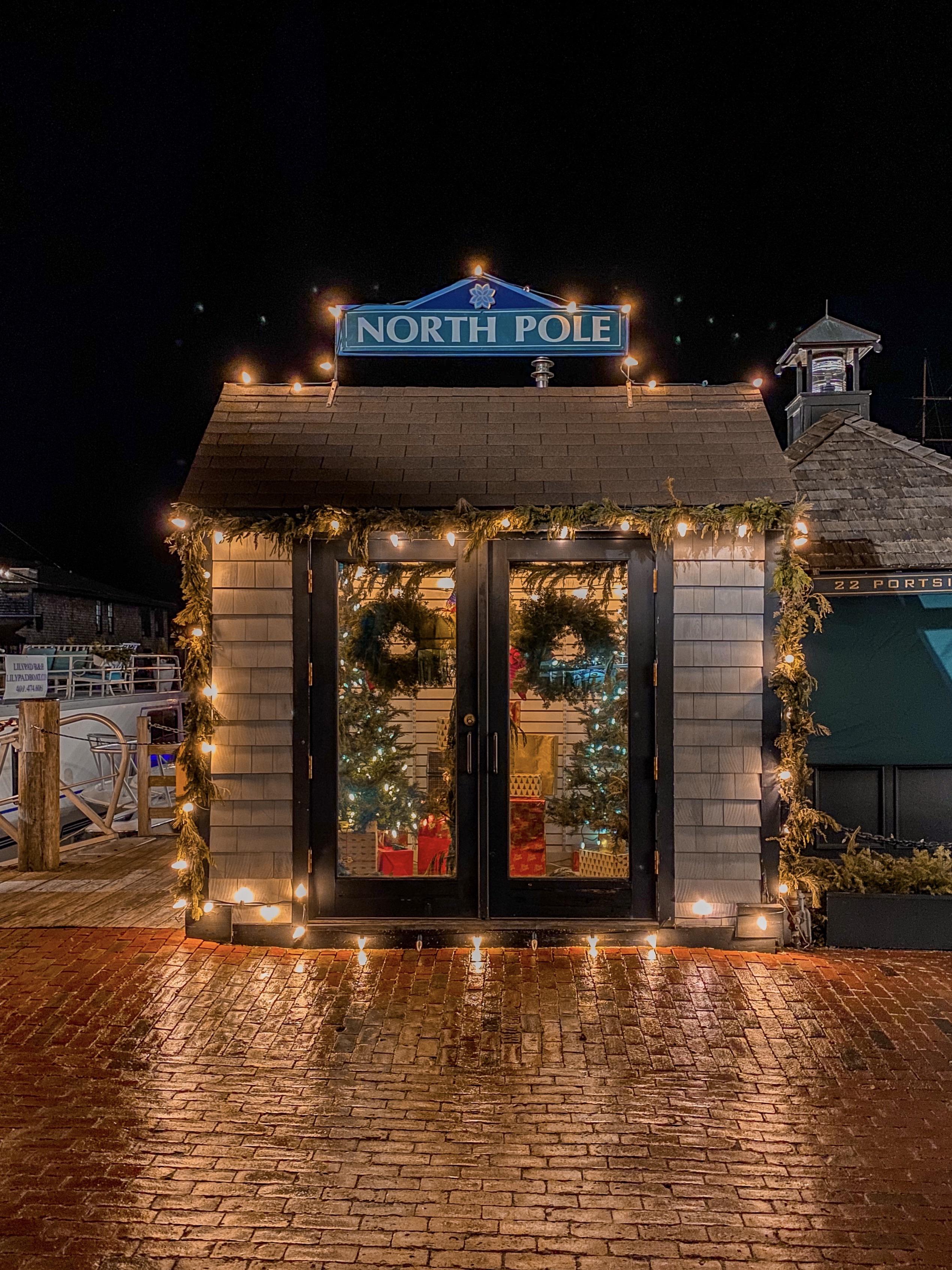 The North Pole in Newport RhodeIsland