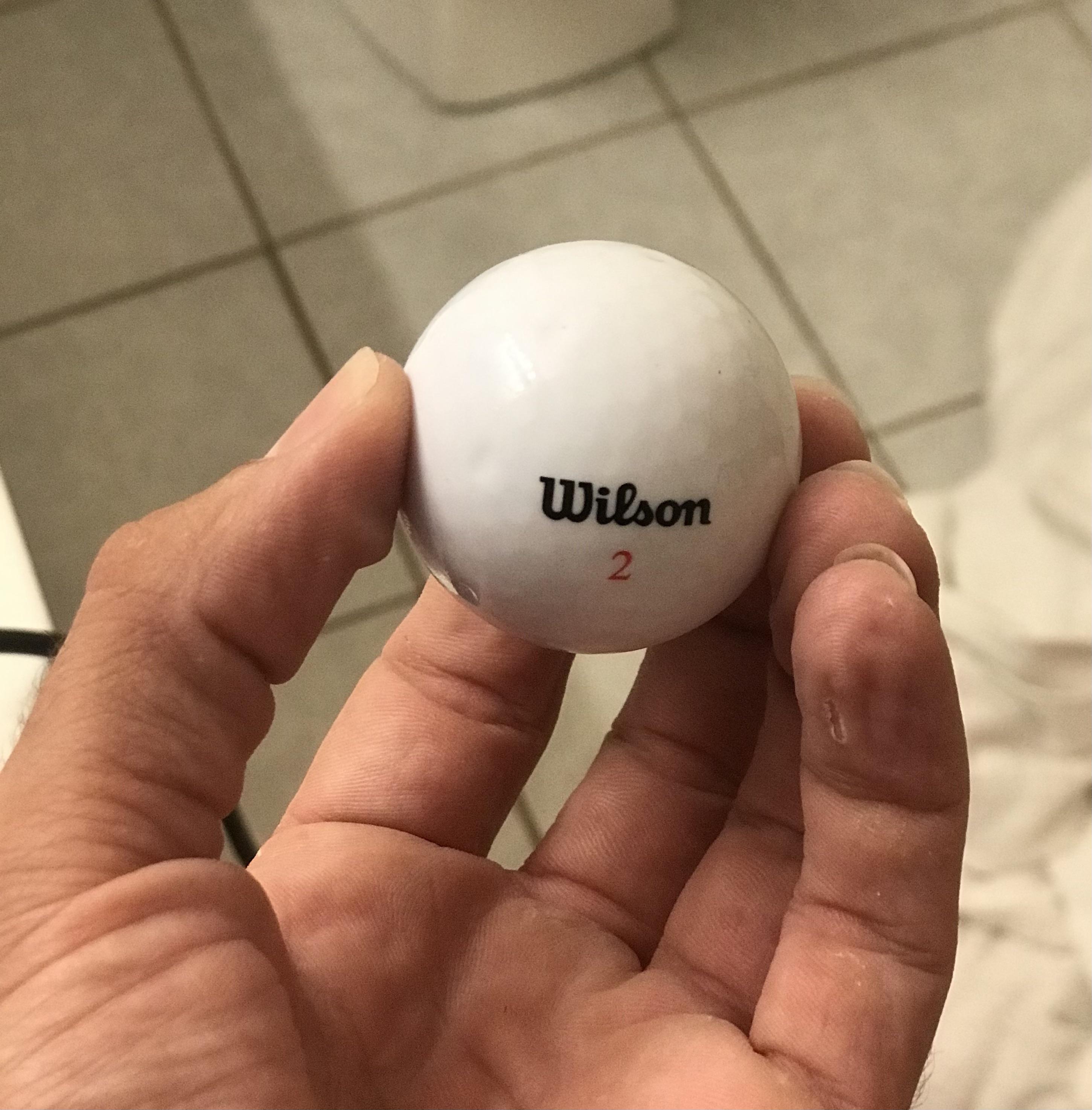 Sent a golf ball through the dryer on accident… r/golf