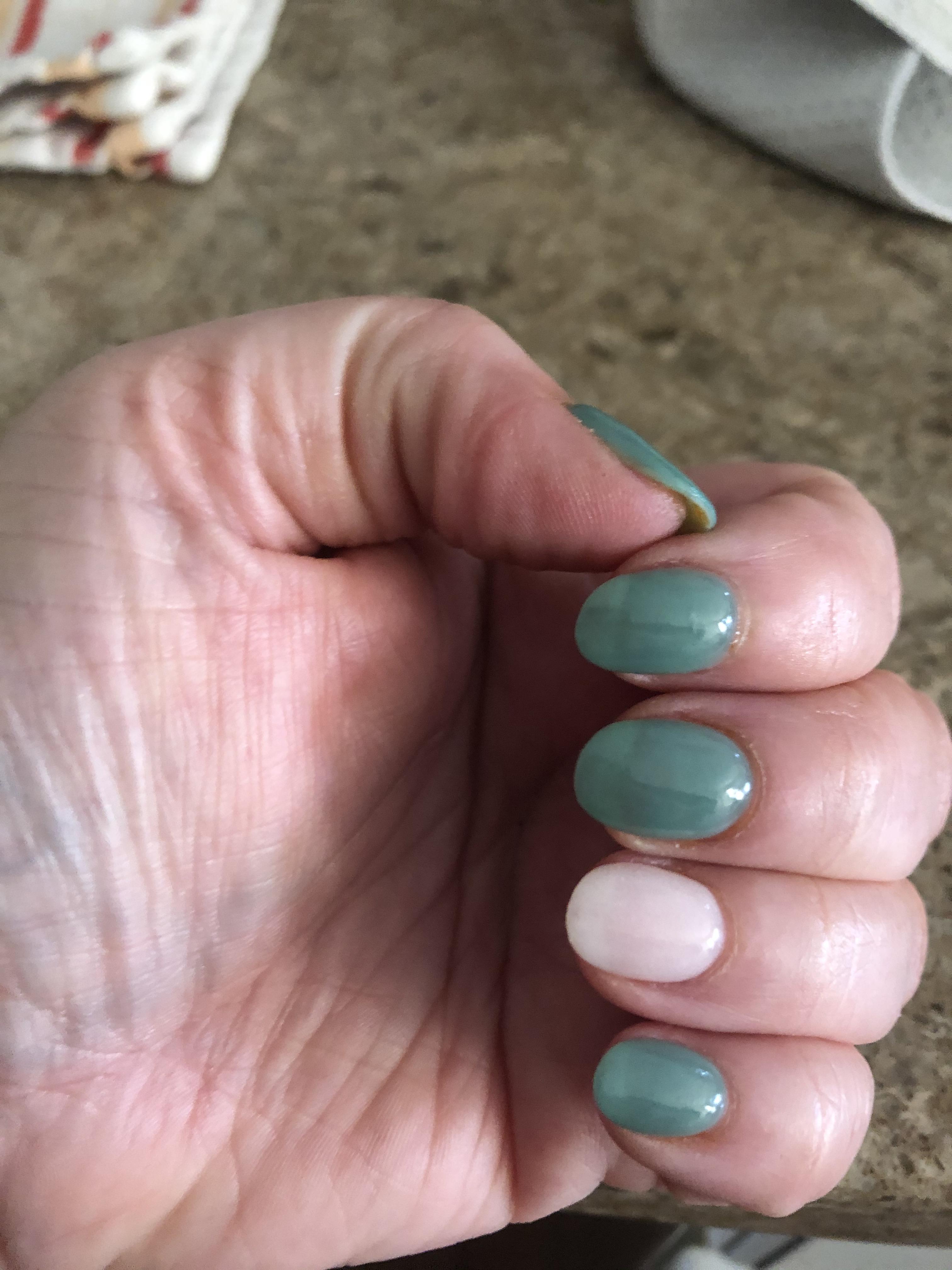 ANC Seafoam Green and a sheer white. What do you think of this shape