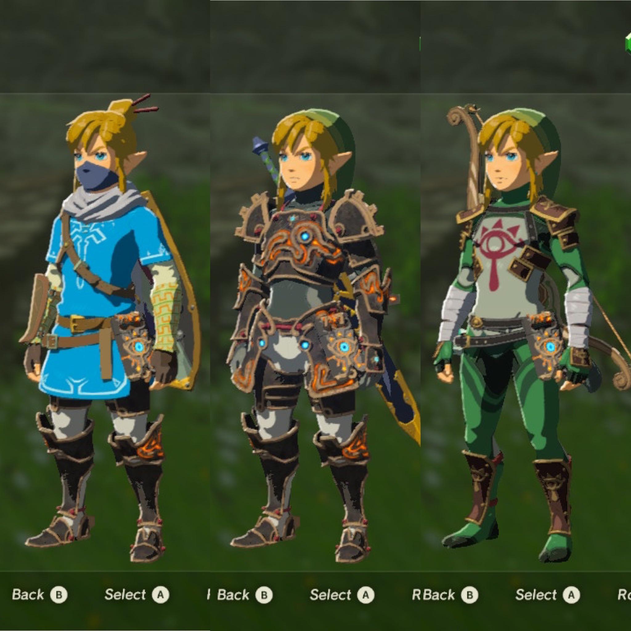 What are your favourite Link costume combos? Mine are these 3 combos