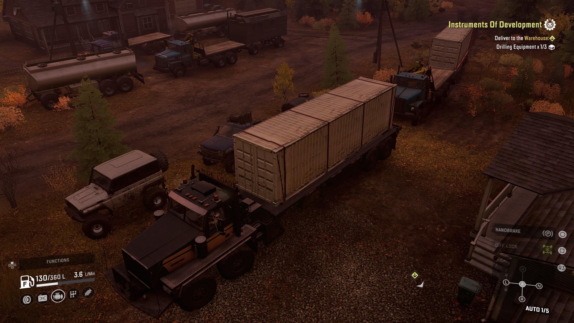 Island Lake, no fuel station, no garage! No problem. I set up a unit