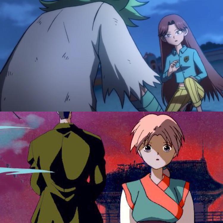 Chairman jiang remains me of genkai especially her old self with the