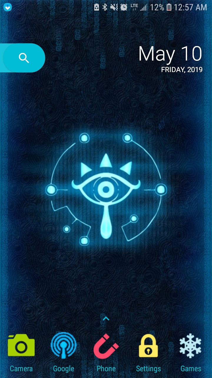 My phone's homescreen. [BOTW] r/zelda